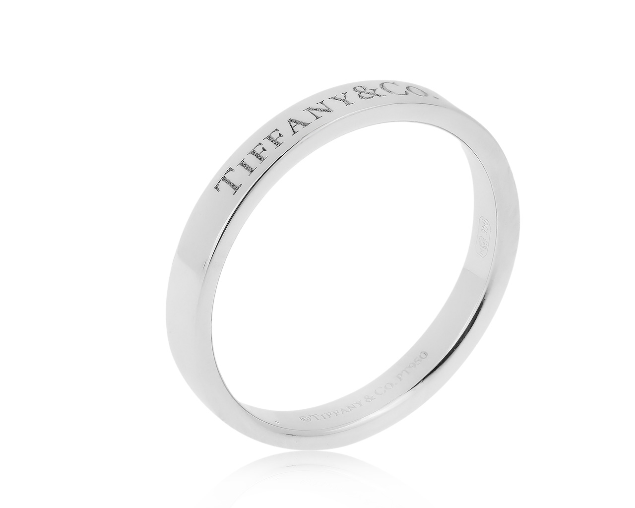Оригинальное платиновое кольцо Tiffany&Co  300920/1