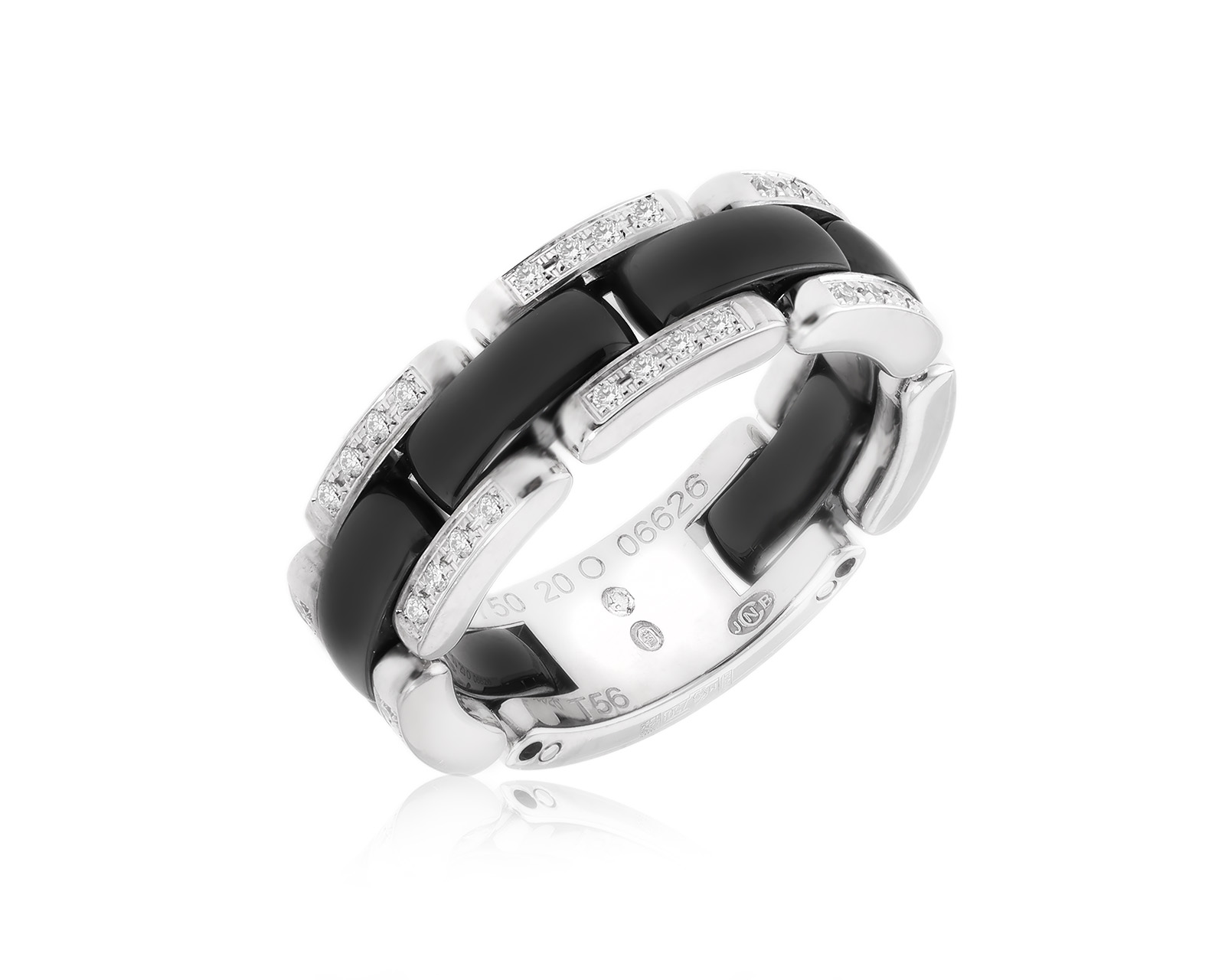 Оригинальное золотое кольцо с бриллиантами 0.24ct Chanel Ultra 191123/4