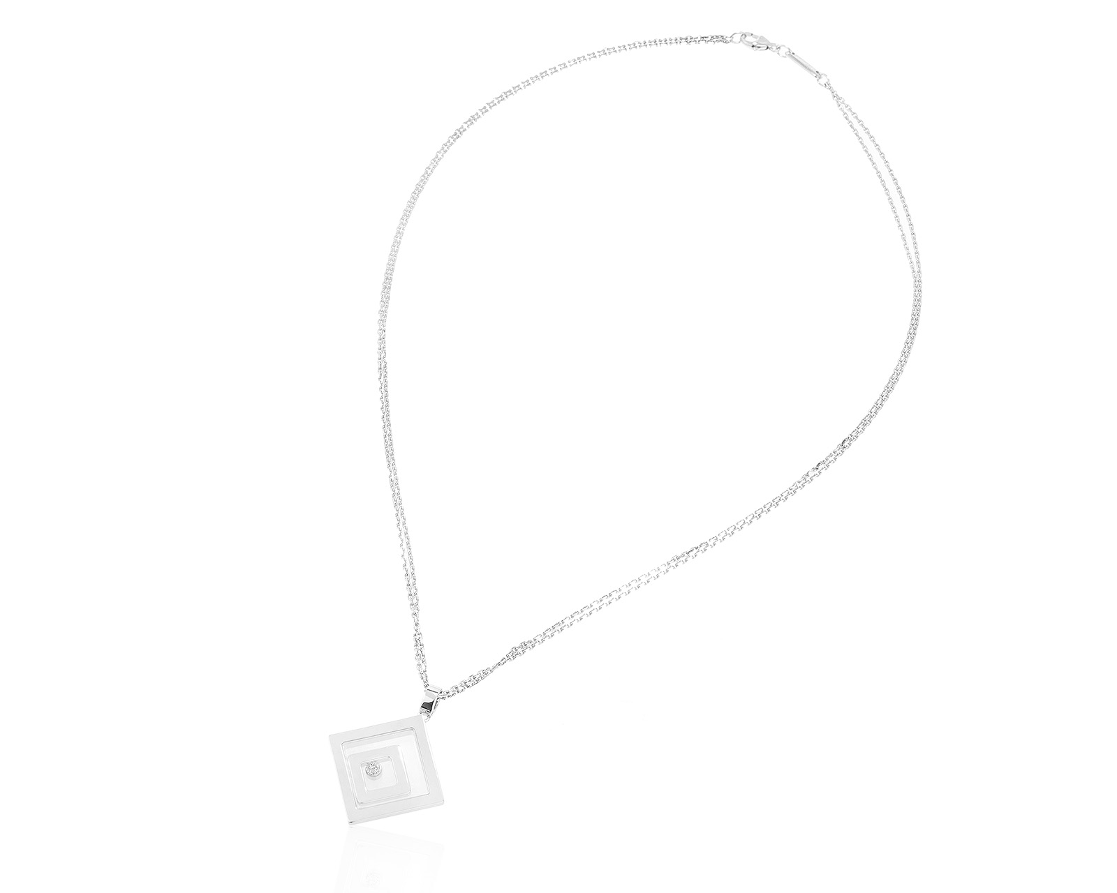 Оригинальный золотой кулон Chopard Happy Spirit