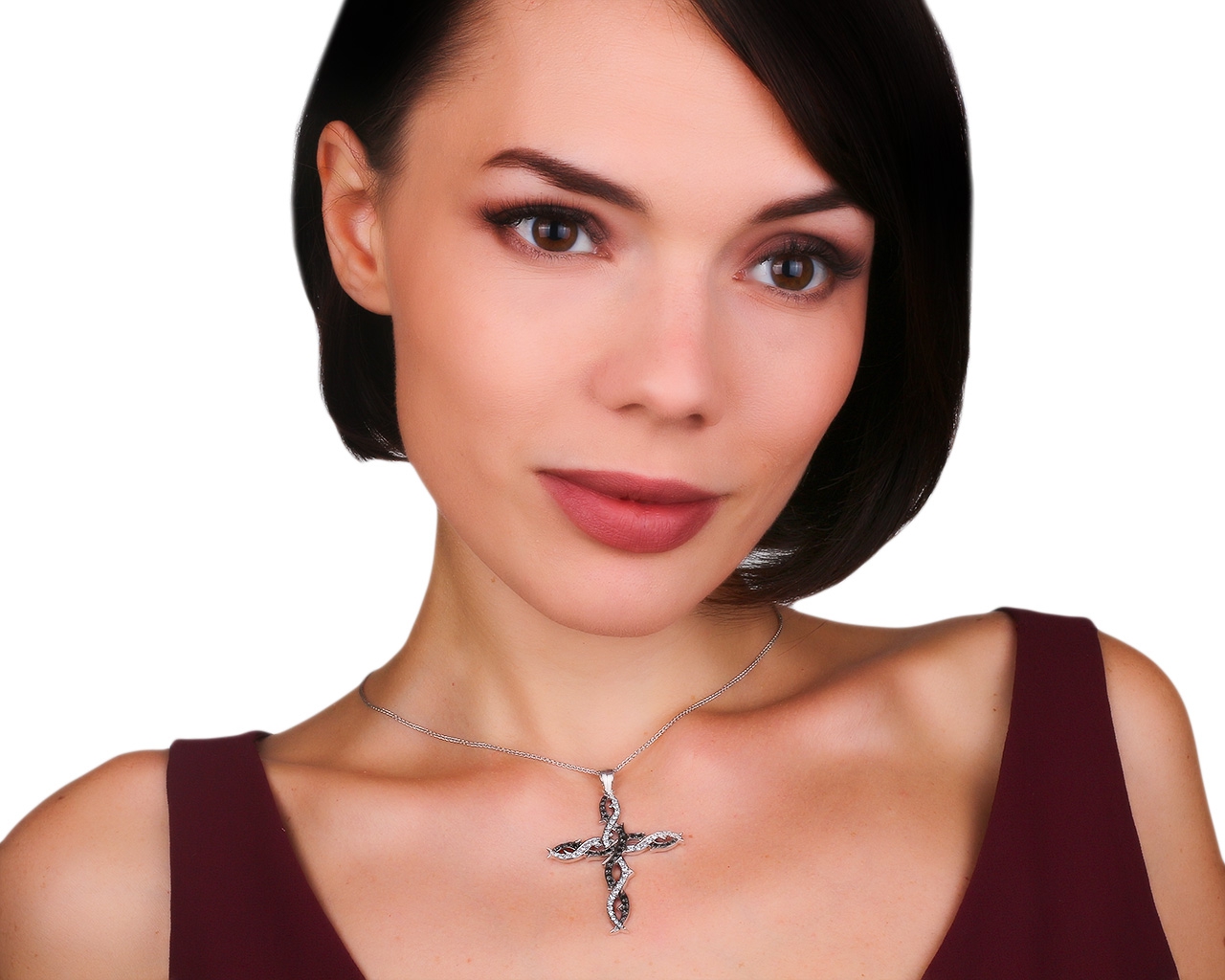 Оригинальный золотой кулон с бриллиантами 1.05ct Stephen Webster