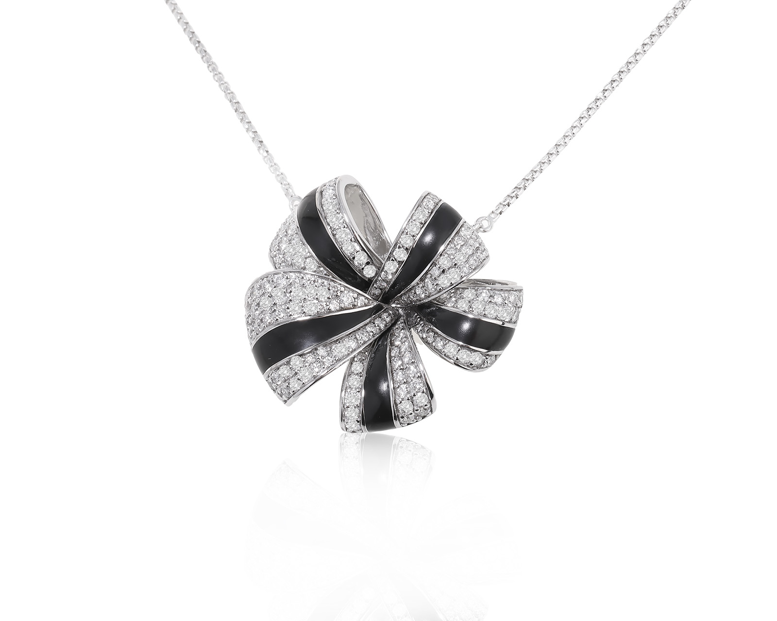 Оригинальное золотое колье с бриллиантами 1.42ct Feraud 180123/2