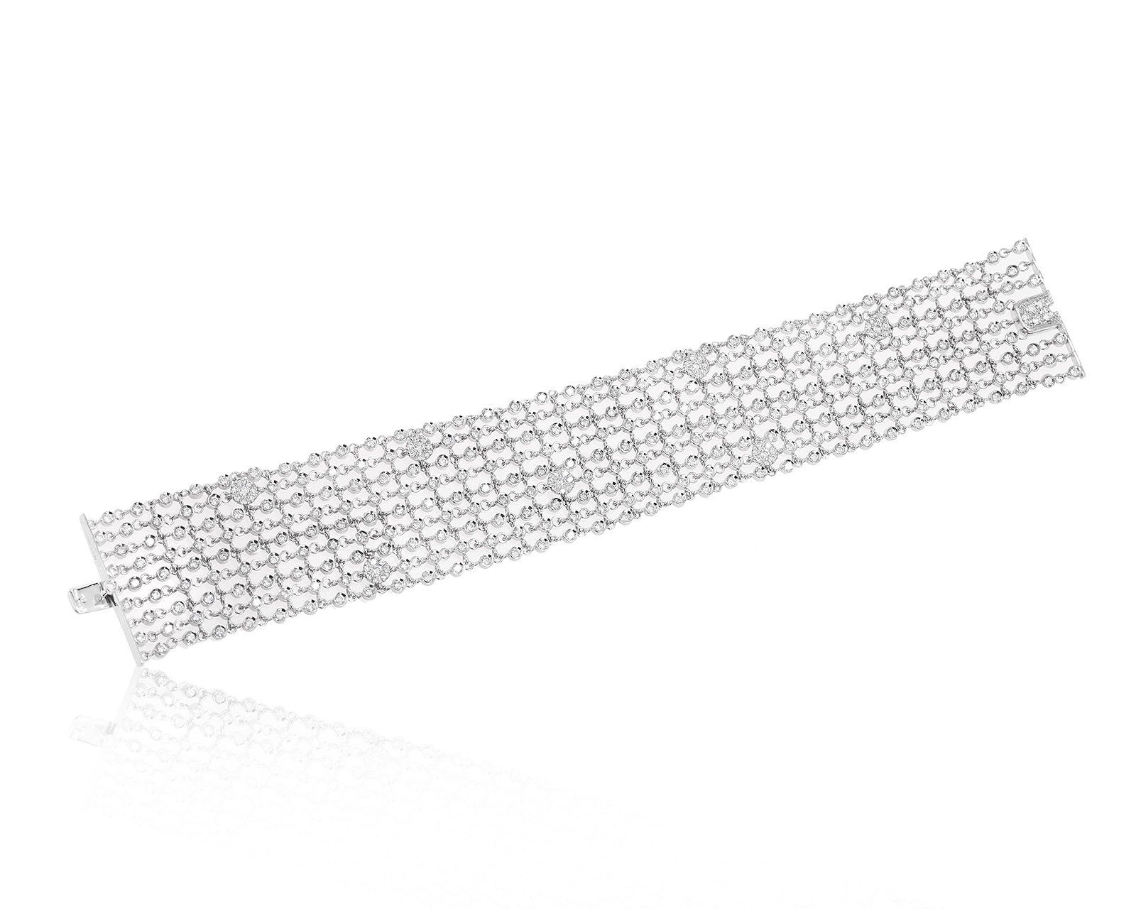 Оригинальный золотой браслет с бриллиантами 4.41ct Damiani 130921/4 Оригинальный золотой браслет с бриллиантами 4.41ct Damiani 130921/4