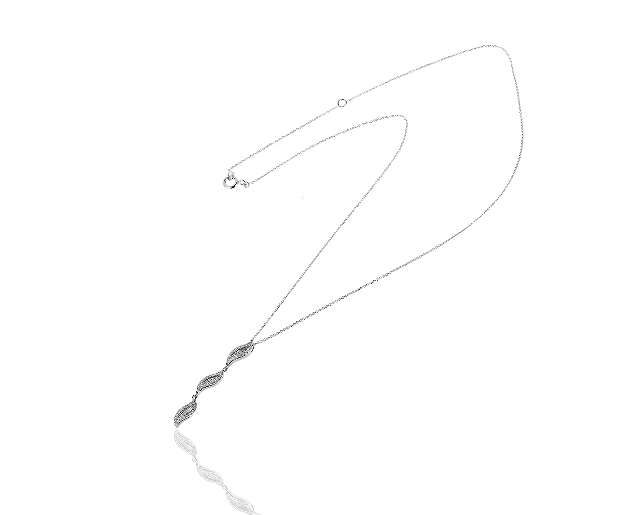 Превосходный золотой кулон с бриллиантами 0.63ct