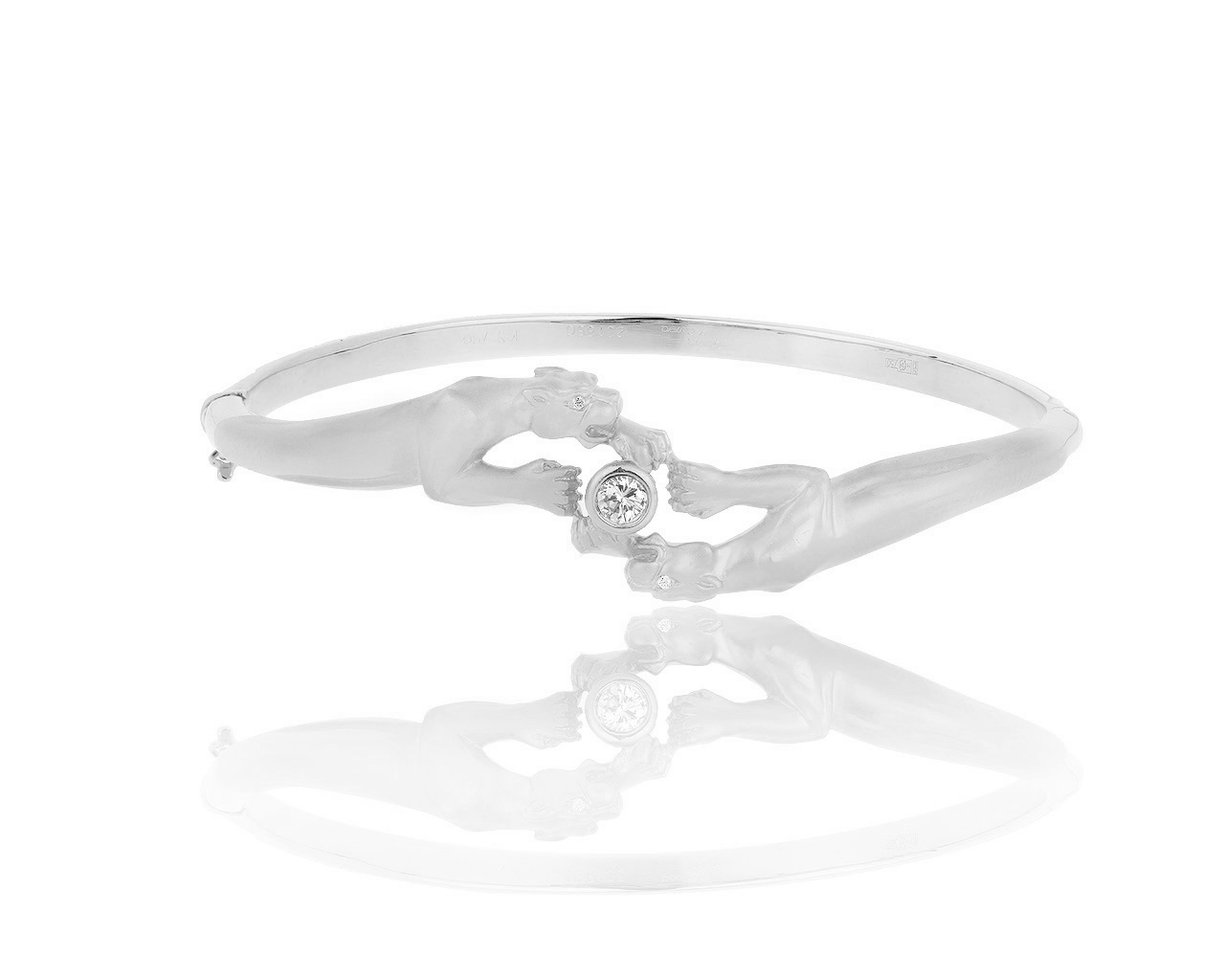 Оригинальный золотой браслет с бриллиантами 0.16ct Carrera y Carrera 071119/1