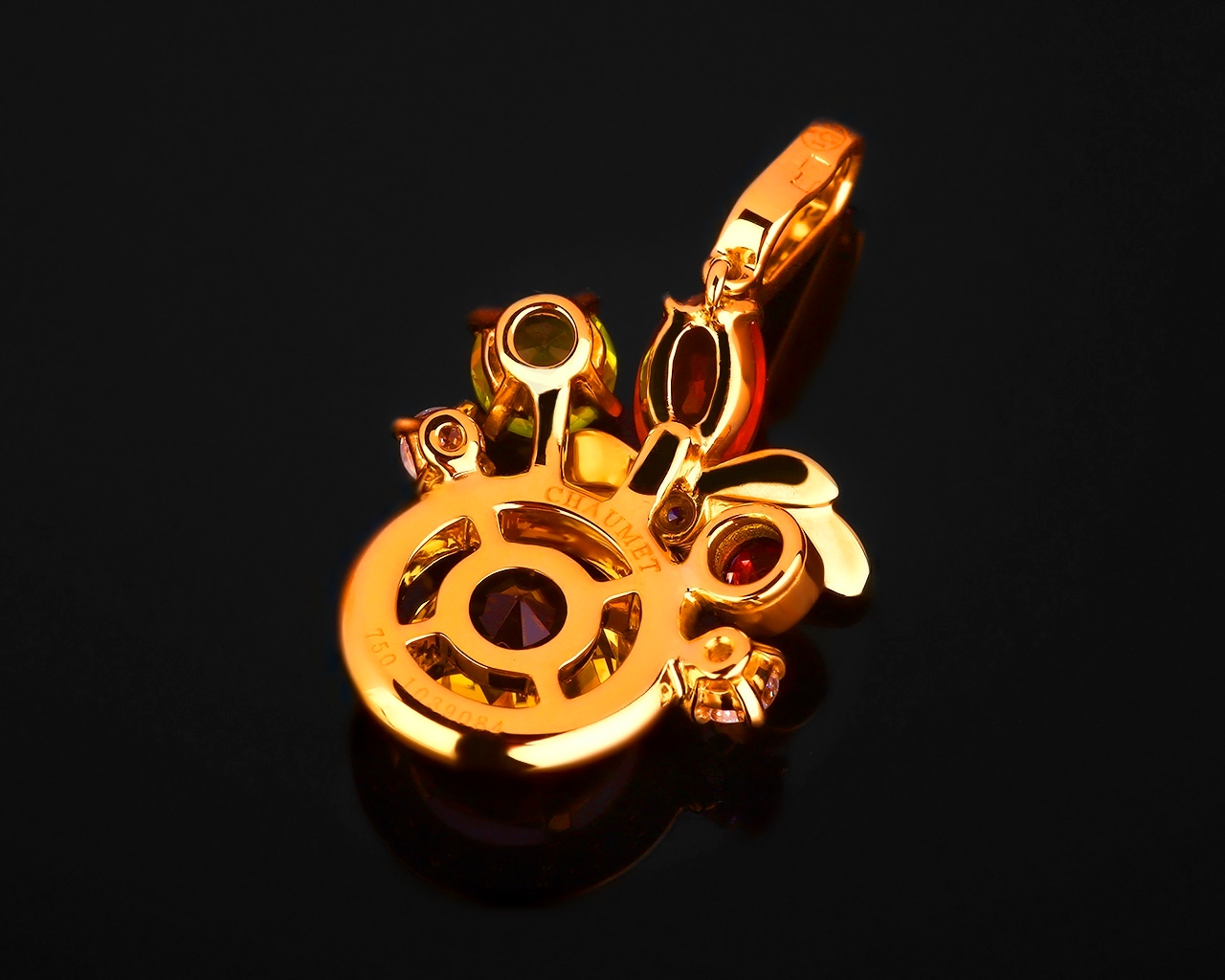 Фантастический золотой кулон Chaumet Attrape-moi