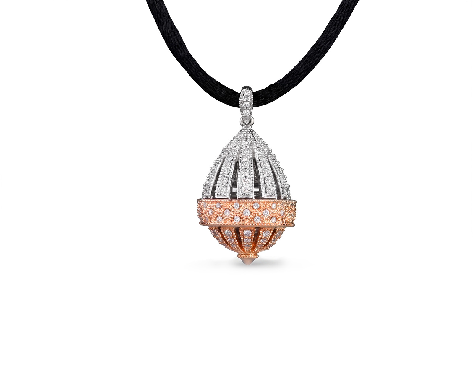 Золотой кулон с бриллиантами 0.51ct 260526/8