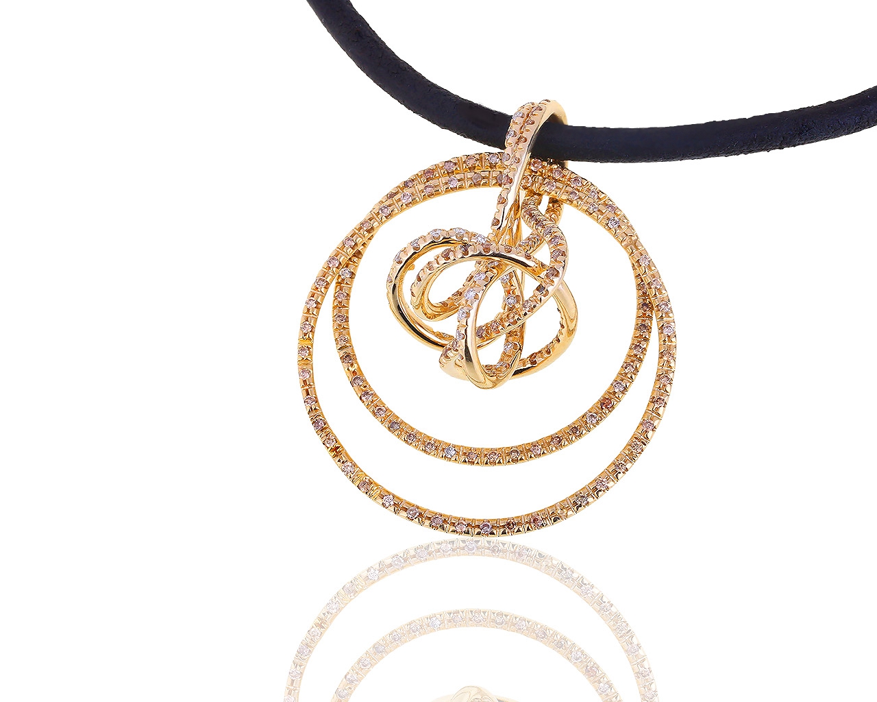 Оригинальный золотой кулон с бриллиантами 1.00ct H.Stern 191018/5