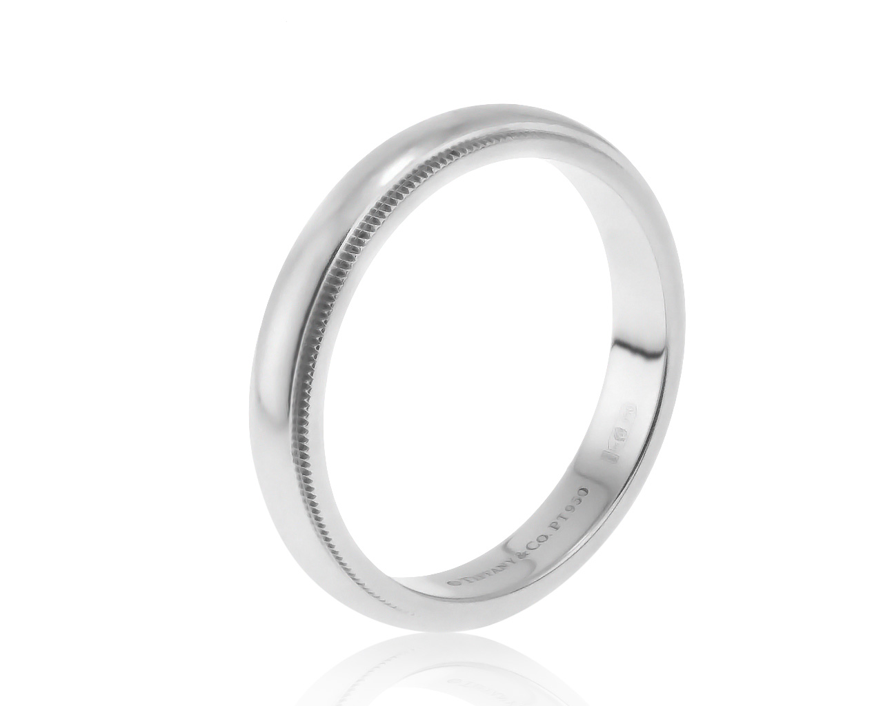 Оригинальное платиновое кольцо Tiffany&Co 060621/2