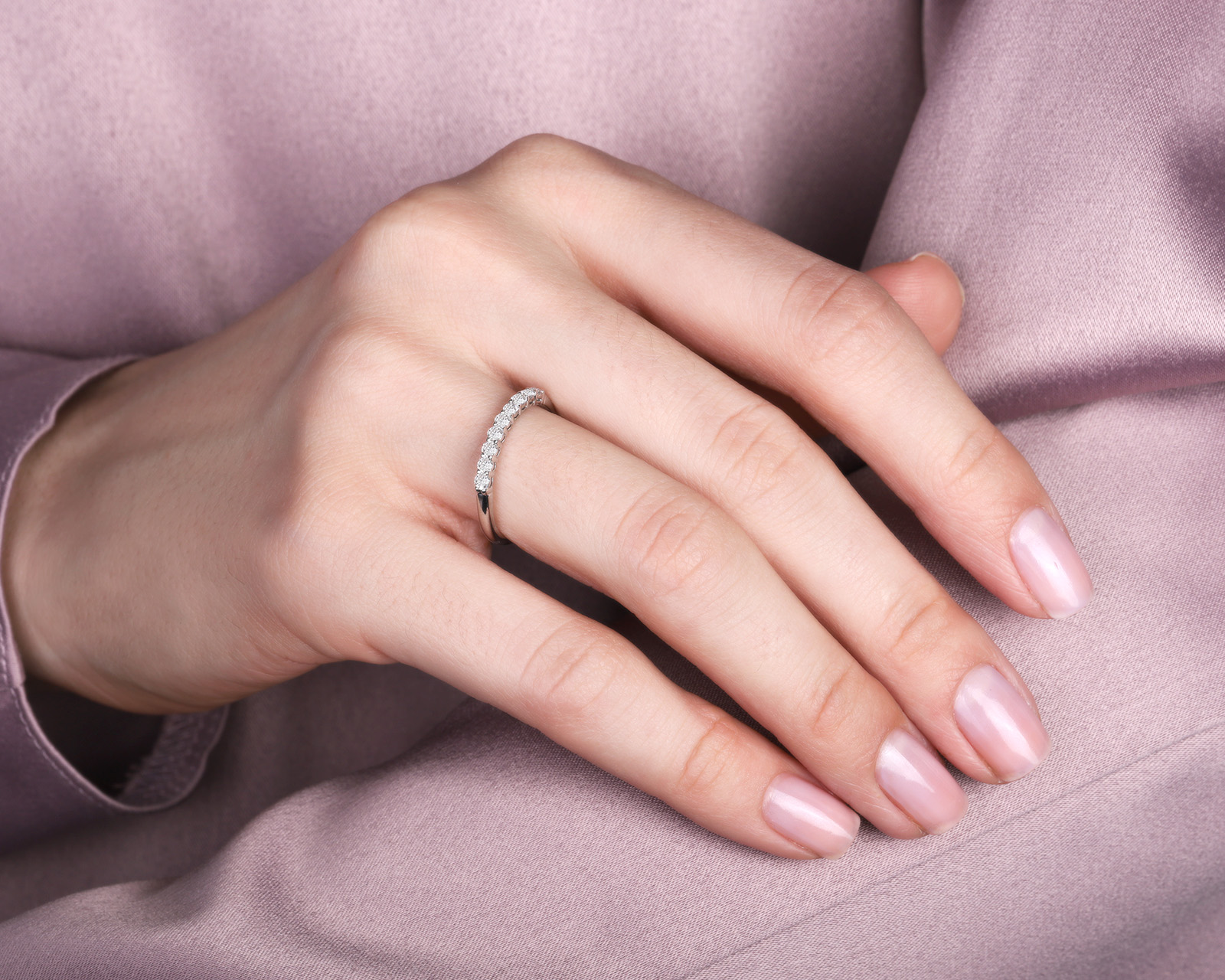 Оригинальное платиновое кольцо с бриллиантами 0.27ct Tiffany&Co Forever