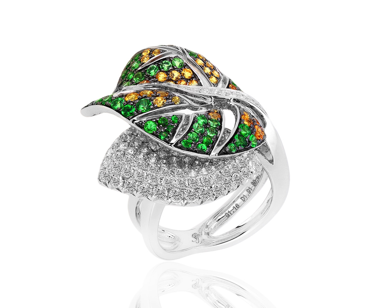 Яркое золотое кольцо с бриллиантами 1.91ct Safo Joailleri 200417/20 Яркое золотое кольцо с бриллиантами 1.91ct Safo Joailleri 200417/20