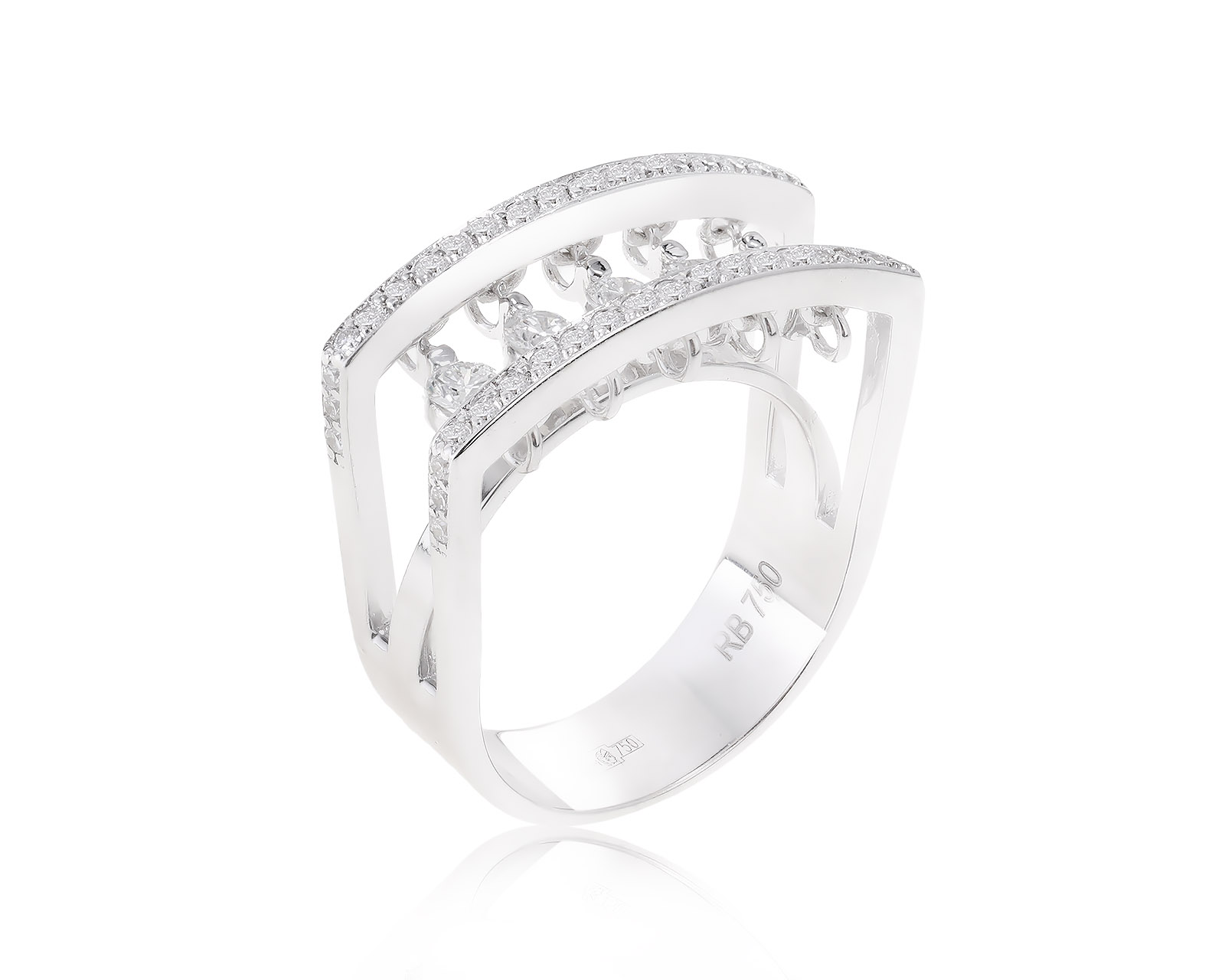 Оригинальное золотое кольцо Roberto Bravo Salsa 041022/5