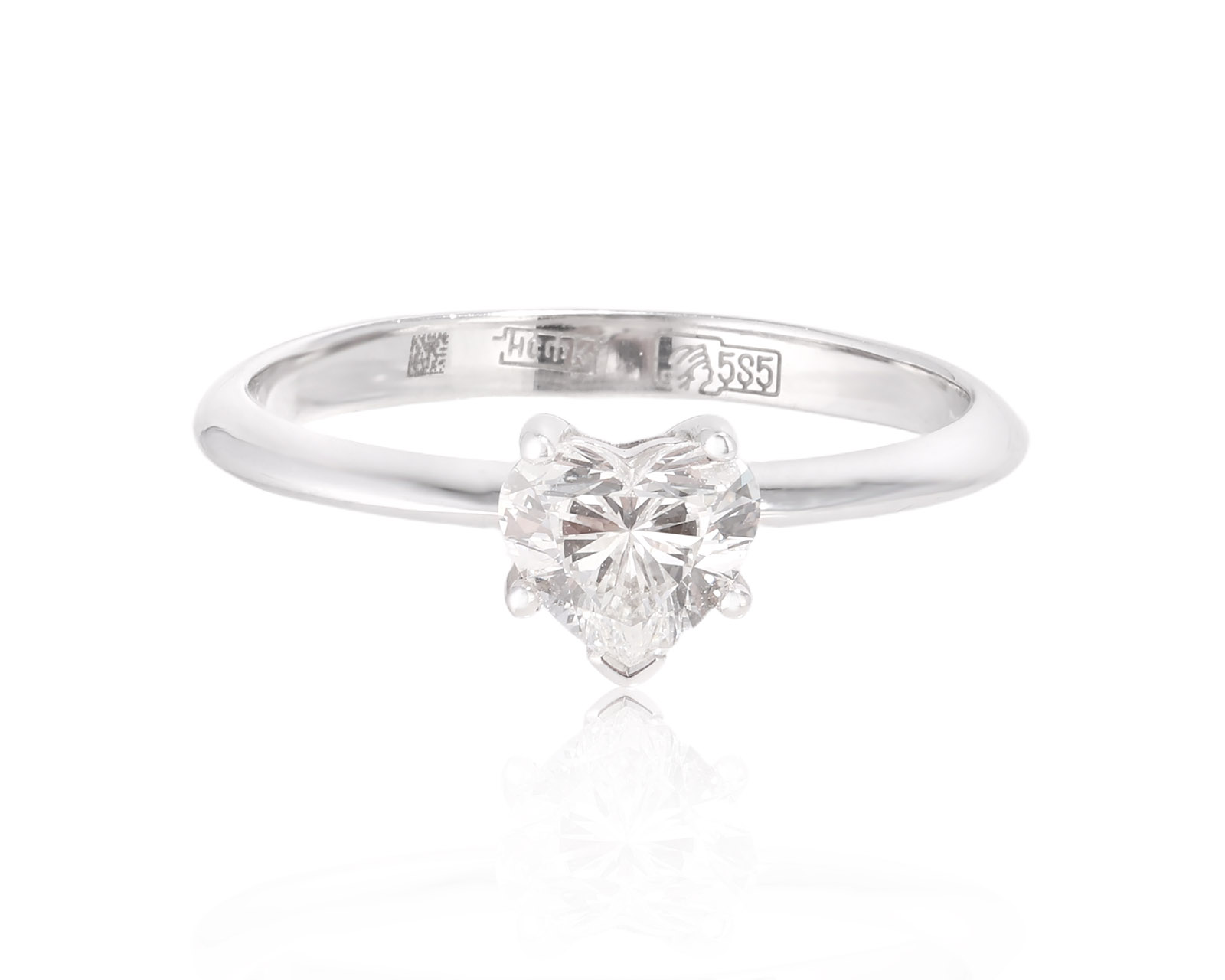 Оригинальное золотое кольцо с бриллиантом 0.50ct Constantin Artmayer