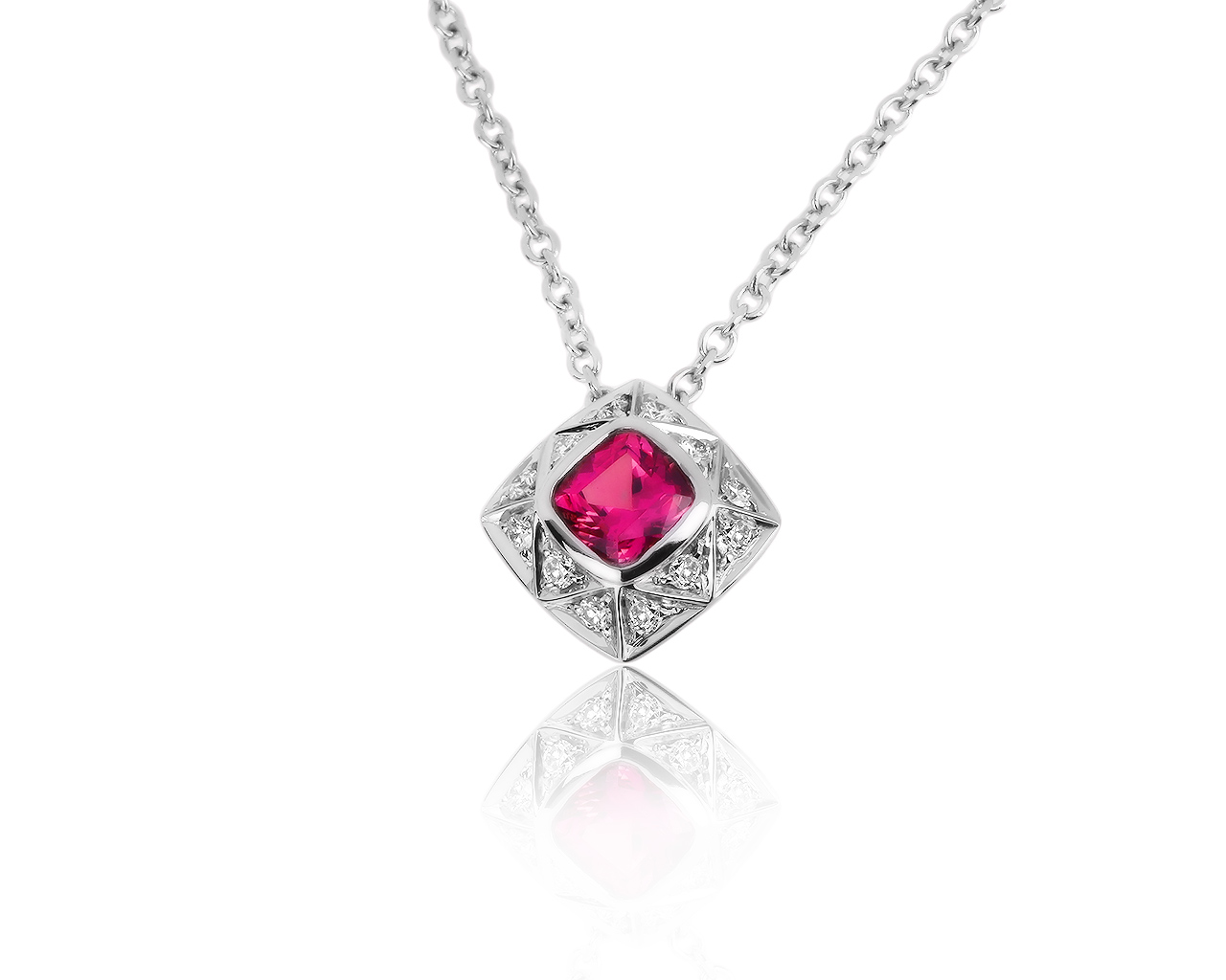 Оригинальный золотой кулон с турмалином 1.02ct Asprey 120919/2 Оригинальный золотой кулон с турмалином 1.02ct Asprey 120919/2