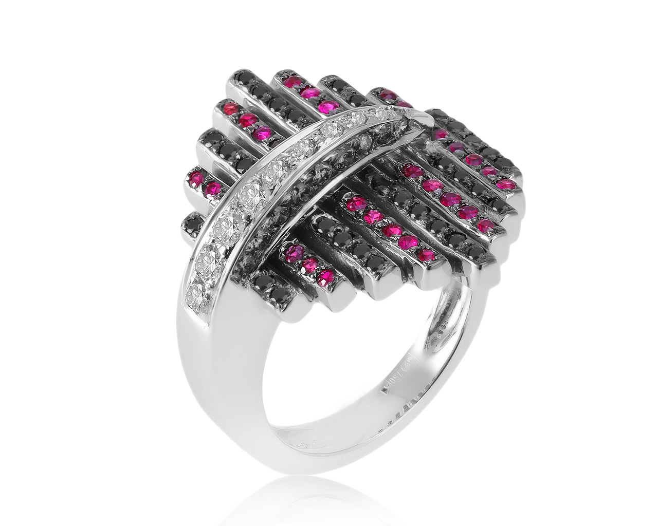 Изумительное золотое кольцо с бриллиантами 1.00ct 041220/2