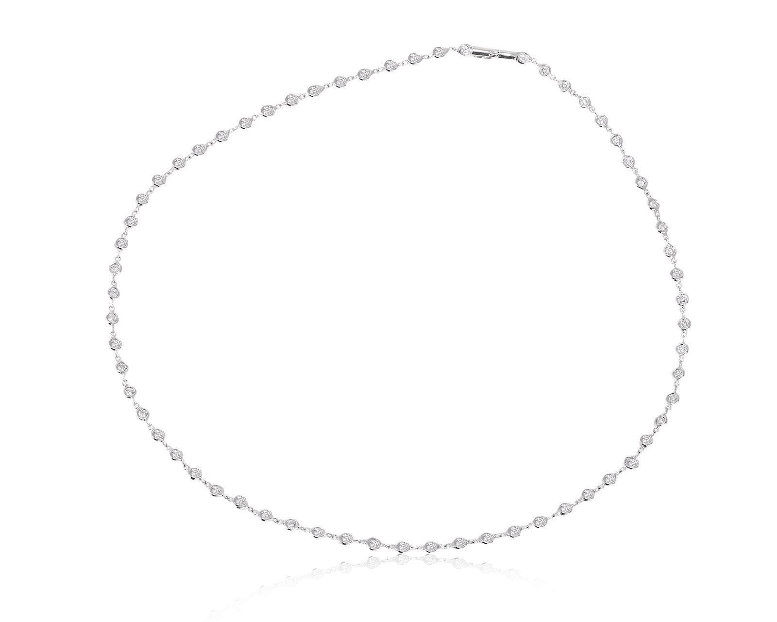 Оригинальное золотое колье с бриллиантами 1.89ct Santi 240225/4 Оригинальное золотое колье с бриллиантами 1.89ct Santi 240225/4
