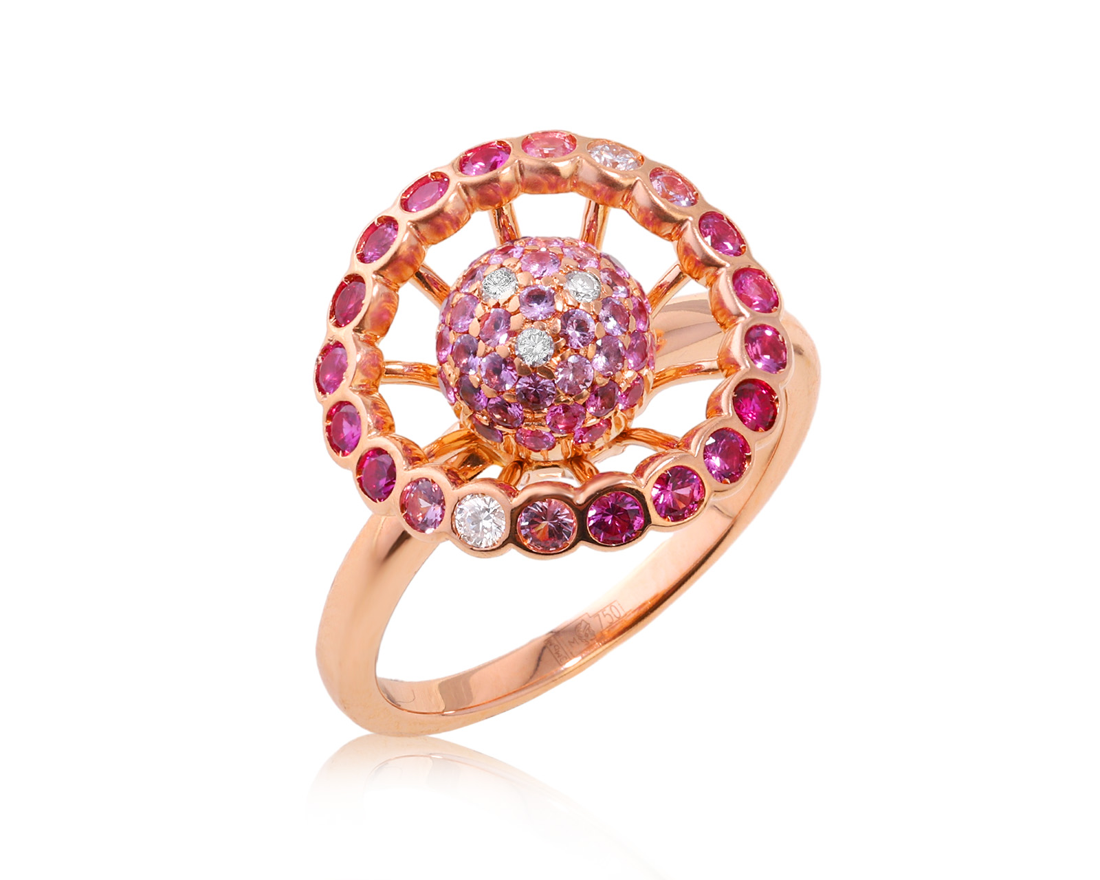 Оригинальное золотое кольцо Boucheron Ma Jolie