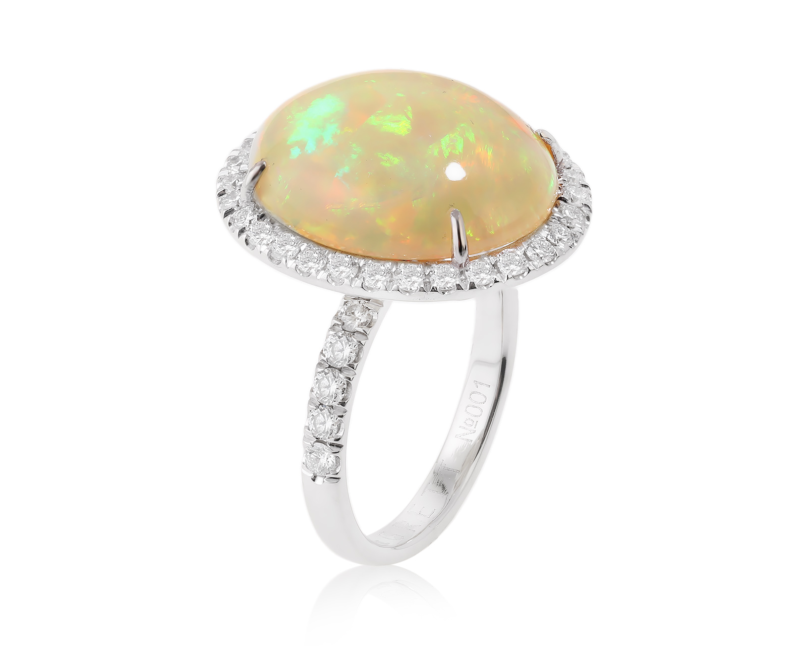 Золотое кольцо с опалом 8.51ct 131223/5