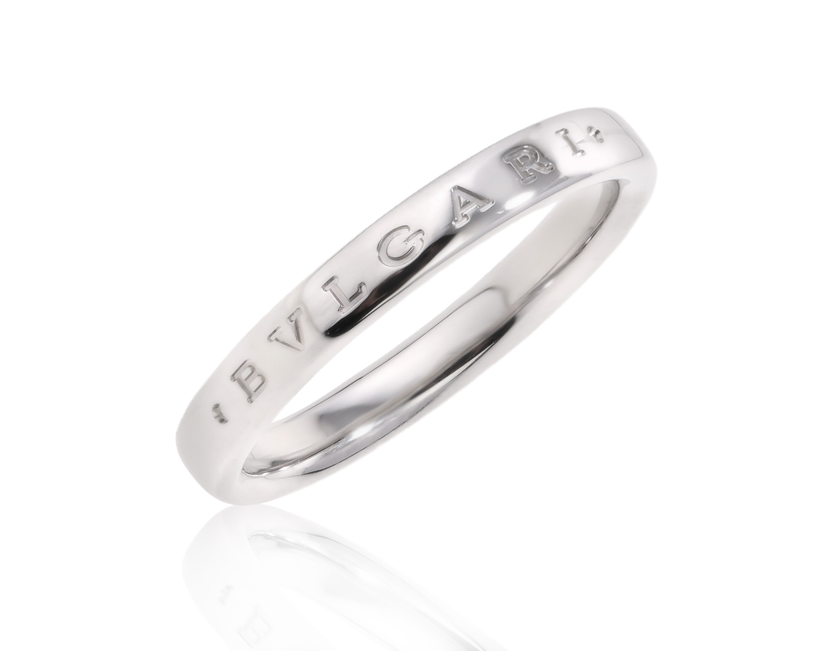 Оригинальное платиновое кольцо Bvlgari Fedi 190525/1
