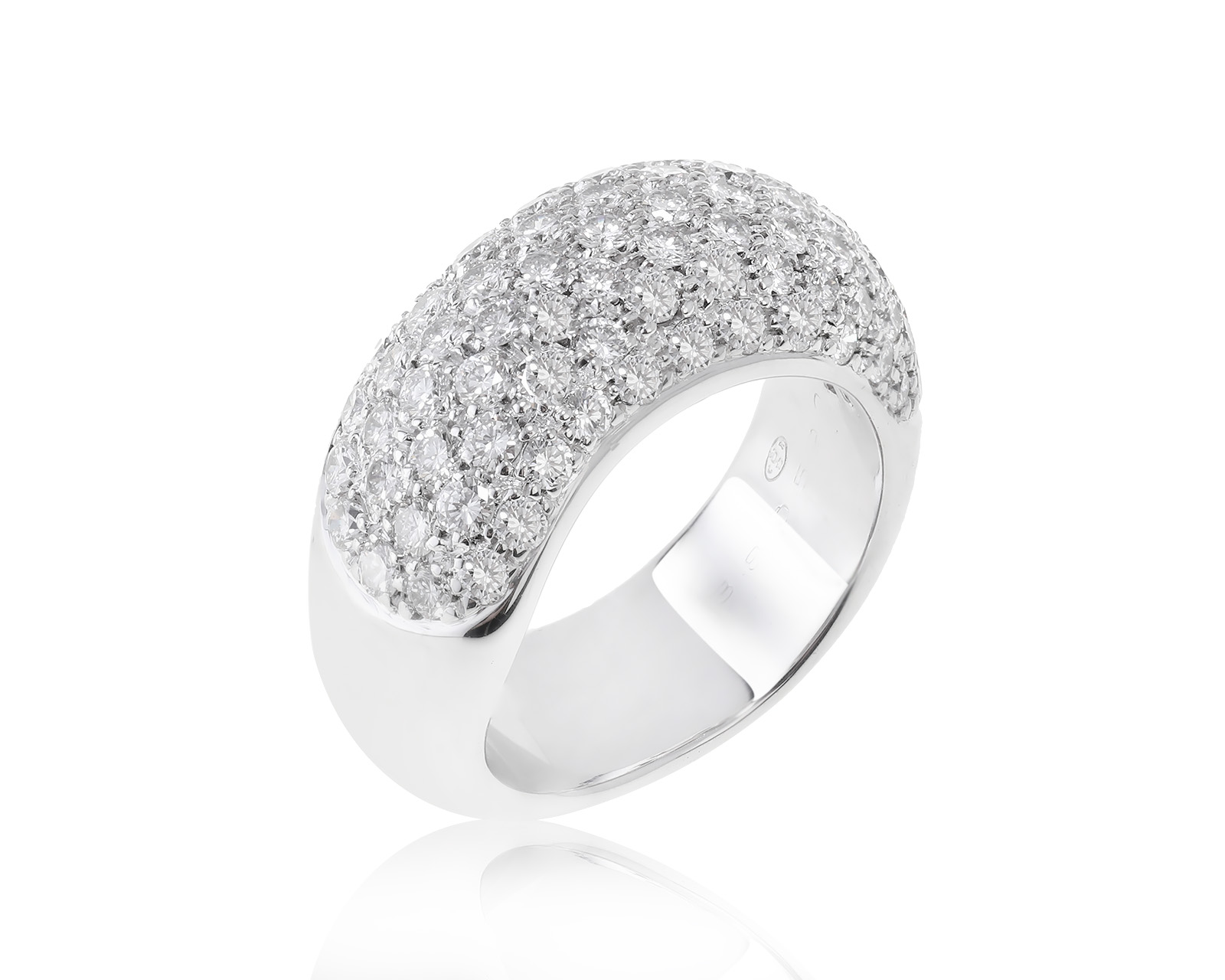 Оригинальное золотое кольцо с бриллиантами 2.20ct Chaumet 170423/2 Оригинальное золотое кольцо с бриллиантами 2.20ct Chaumet 170423/2