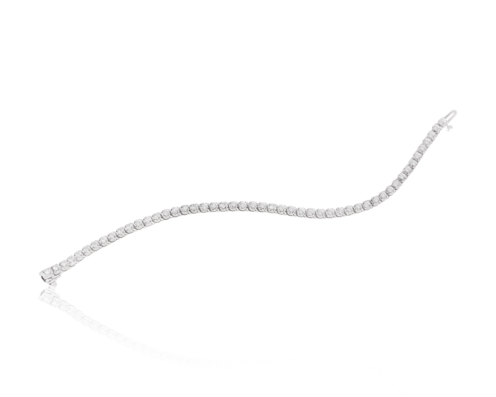 Золотой браслет с бриллиантами 2.60ct 150424/12