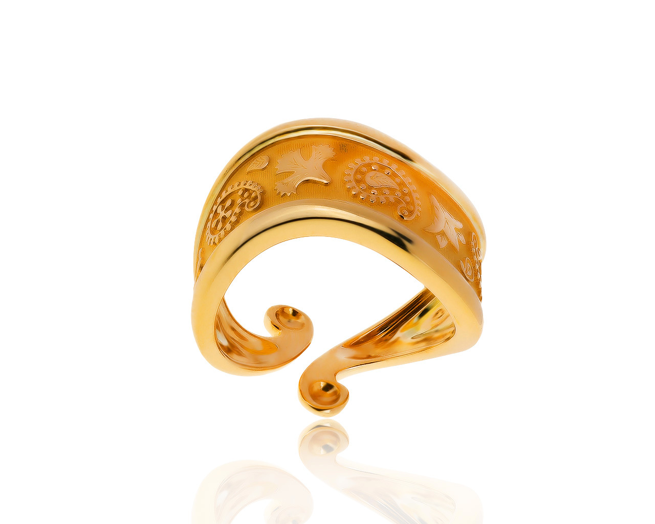 Оригинальное золотое кольцо Carrera y Carrera