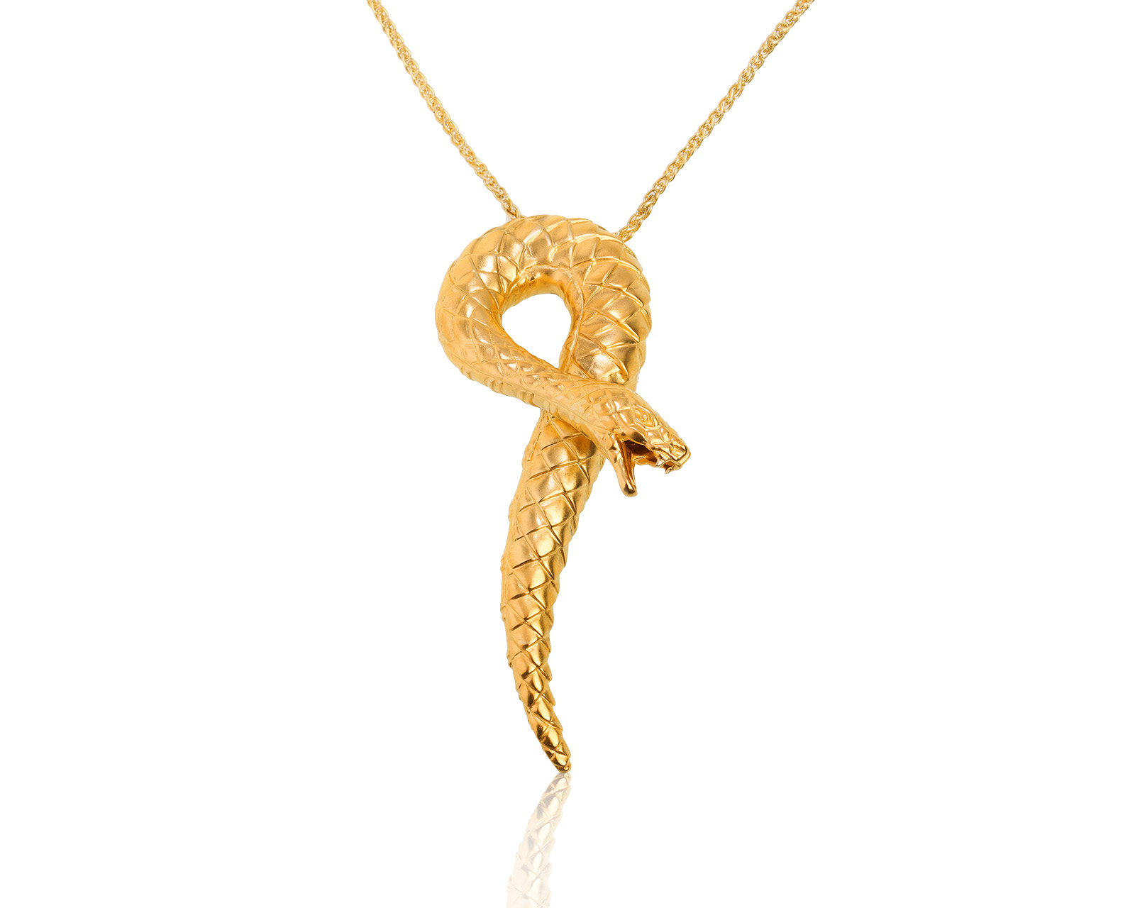 Оригинальный золотой кулон Carrera y Carrera Bestiario 270821/18