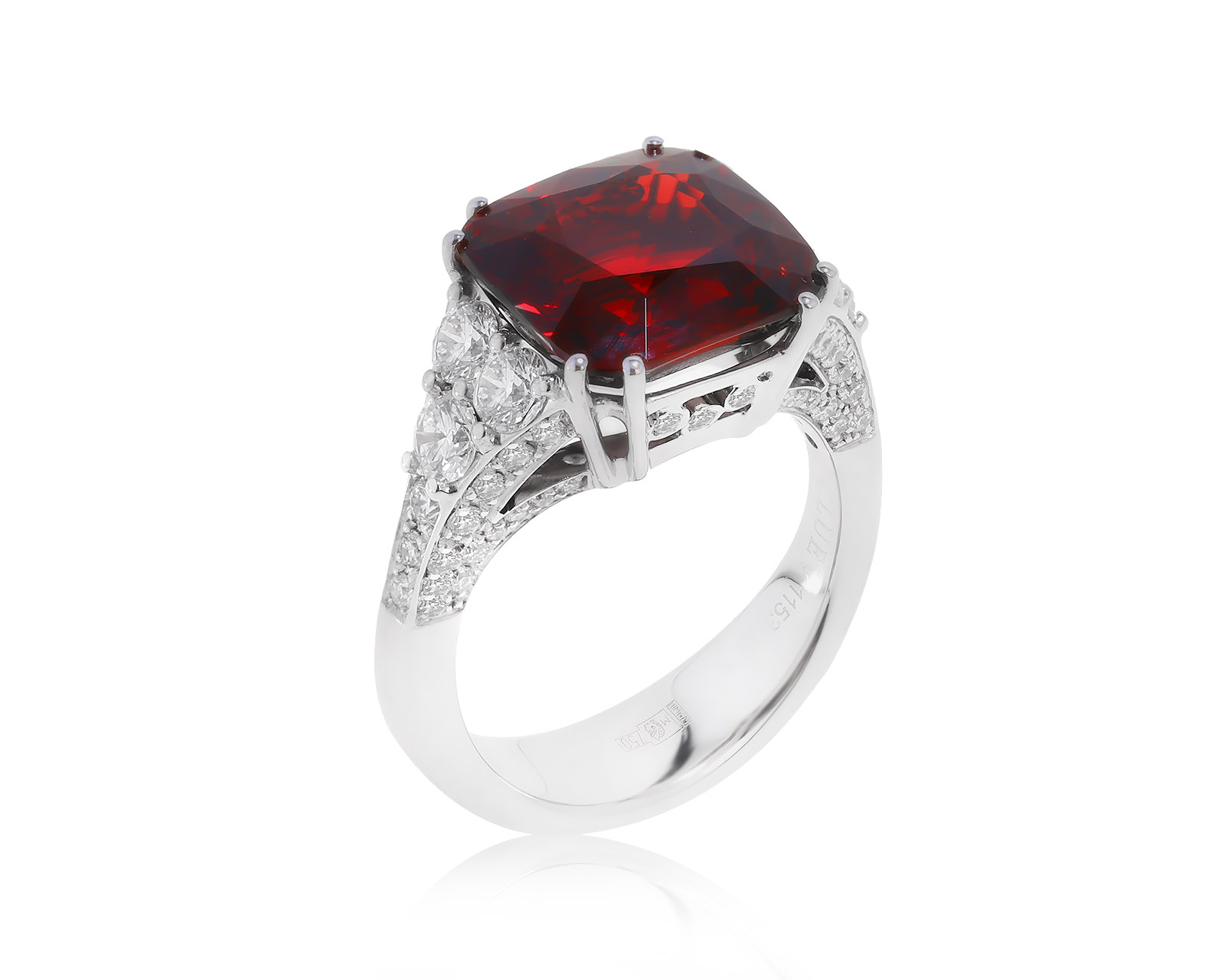 Оригинальное золотое кольцо со шпинелью 7.05ct Cluev 090722/2