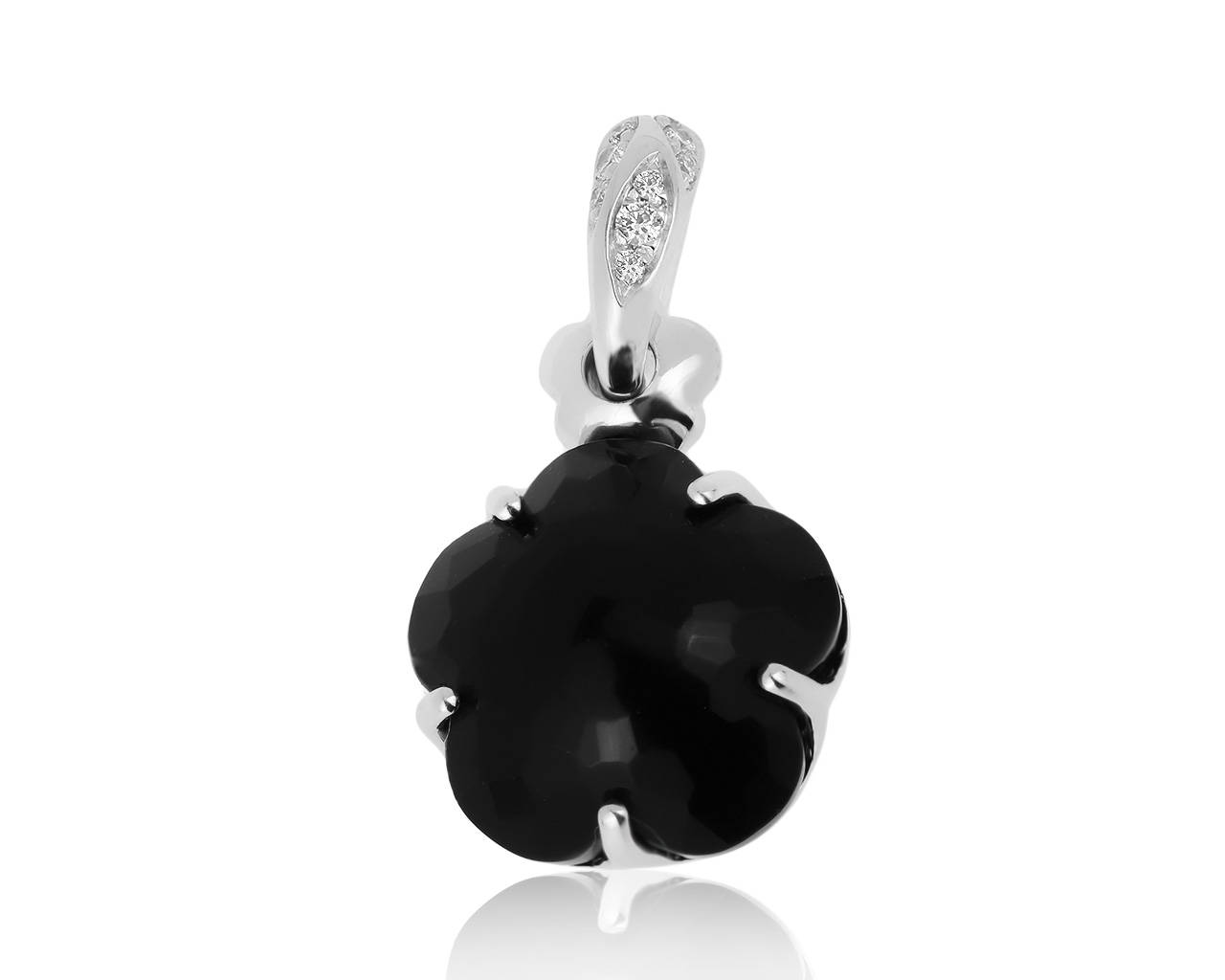 Оригинальный золотой кулон с ониксом 10.24ct Pasquale Bruni Bon Ton 310820/10
