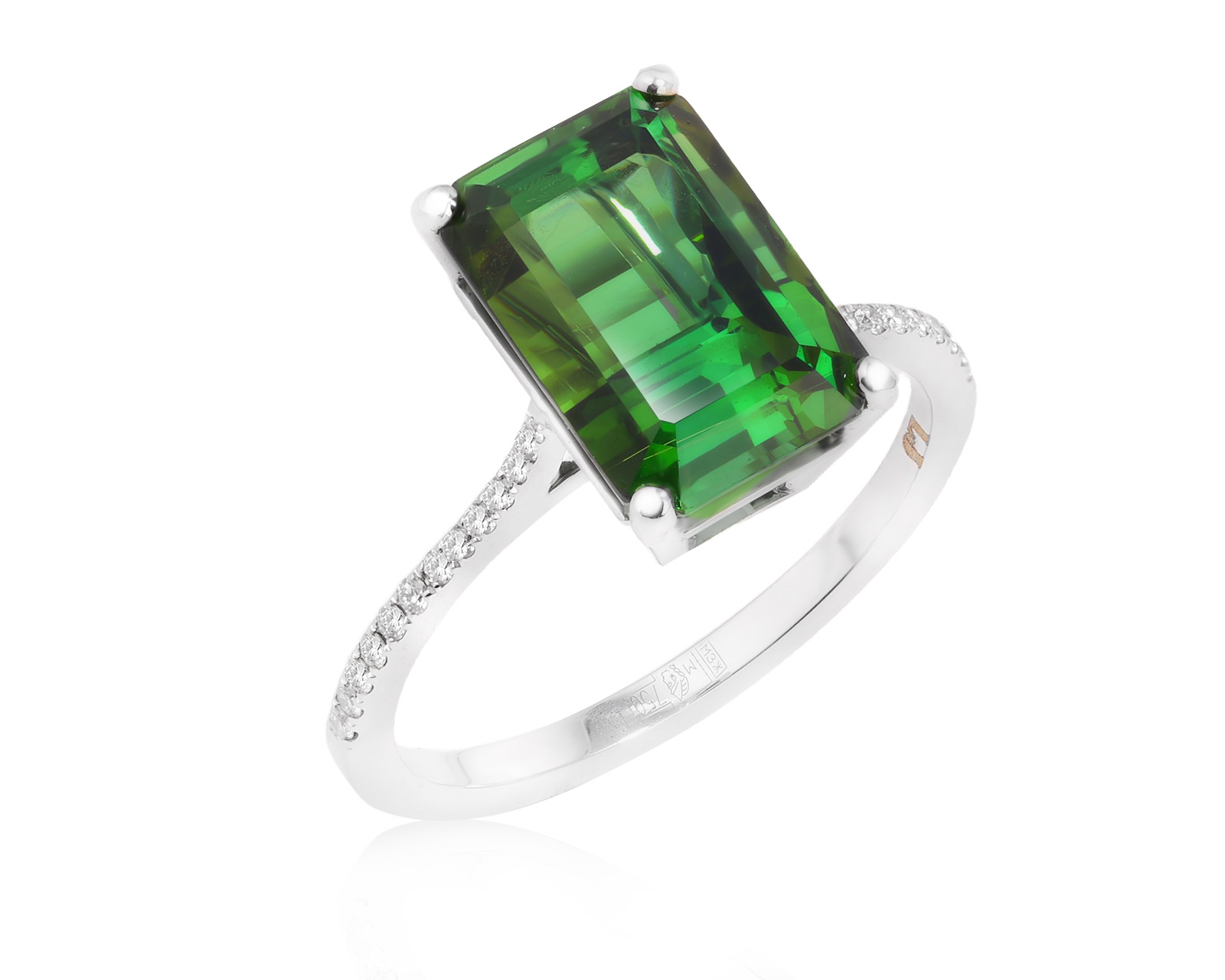 Оригинальное золотое кольцо c турмалином 5.08ct Lykov`s Jewellery 061125/КМ216