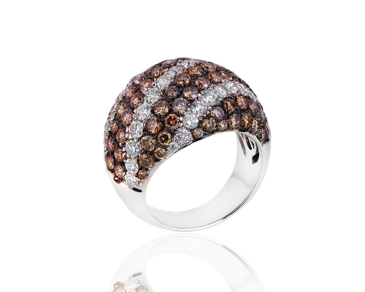 Роскошное золотое кольцо с бриллиантами 5.00ct 090917/5