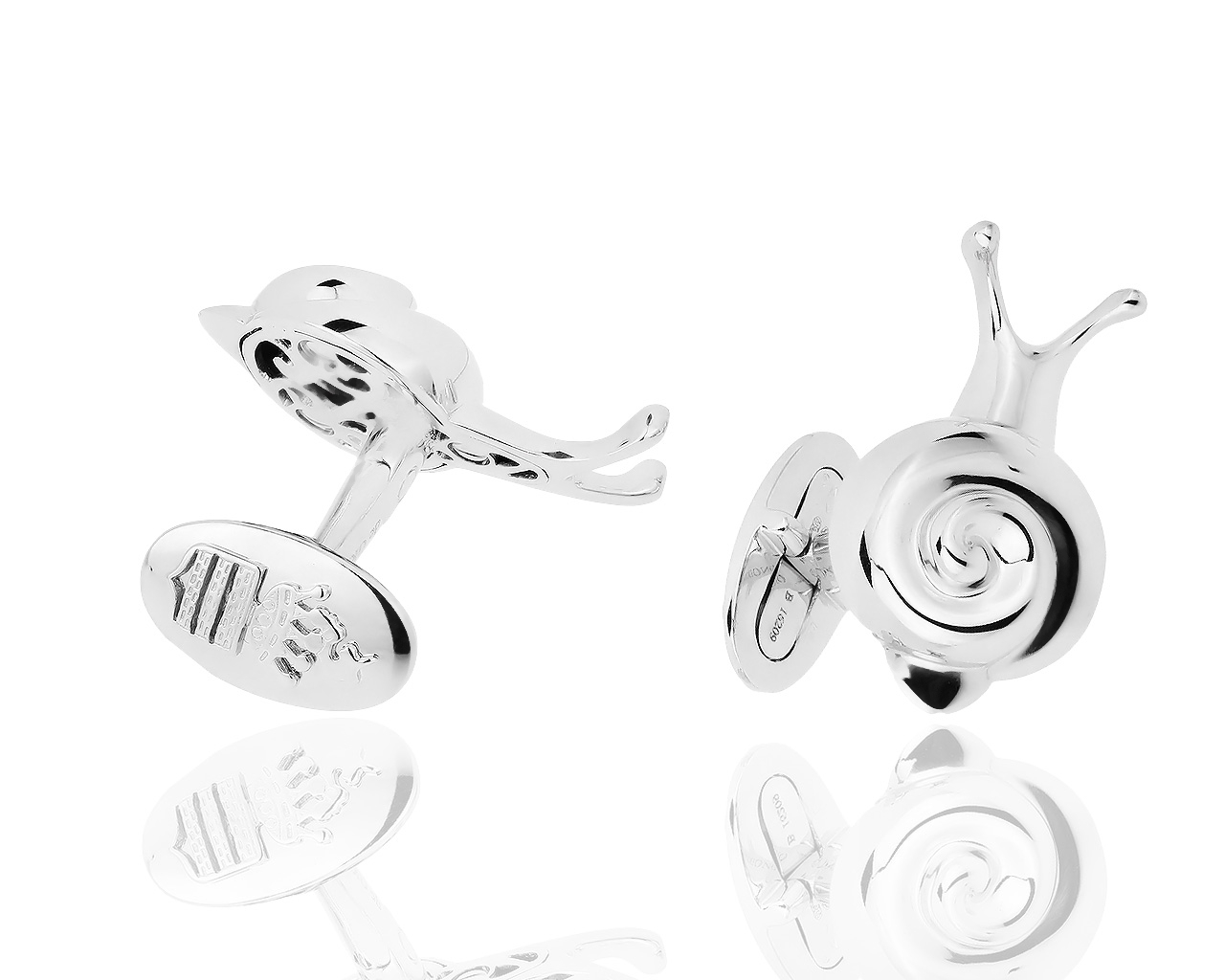 Оригинальные золотые запонки De Grisogono