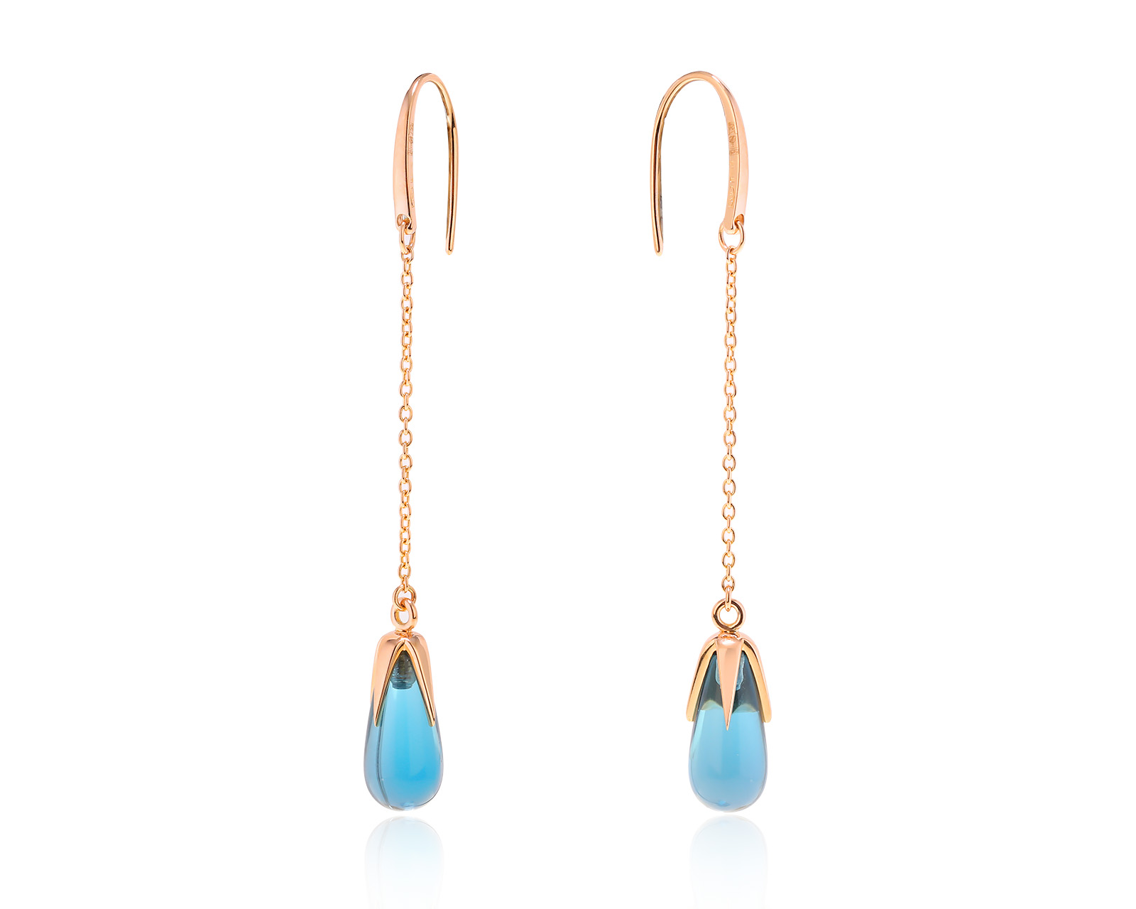 Оригинальные золотые серьги Pomellato Veleno 131022/4