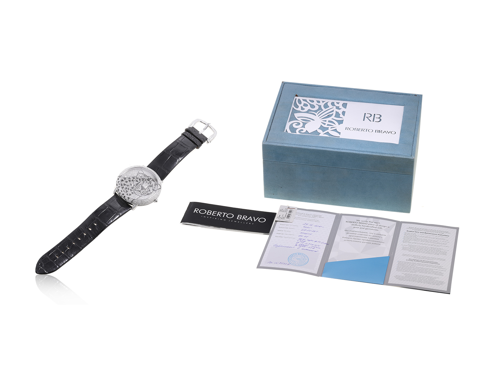 Оригинальные стальные часы Roberto Bravo