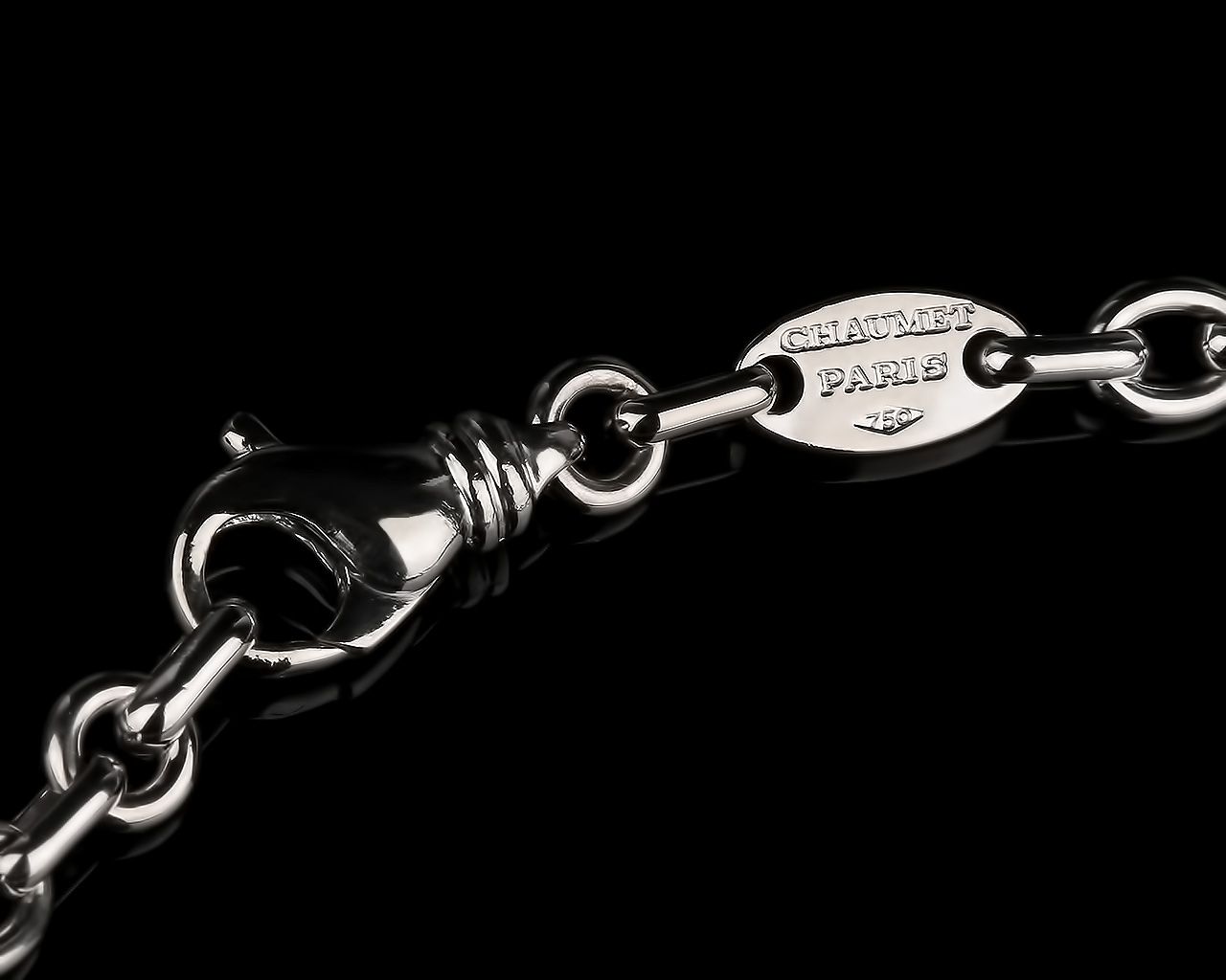 Стильная золотая цепочка Chaumet 180316/3