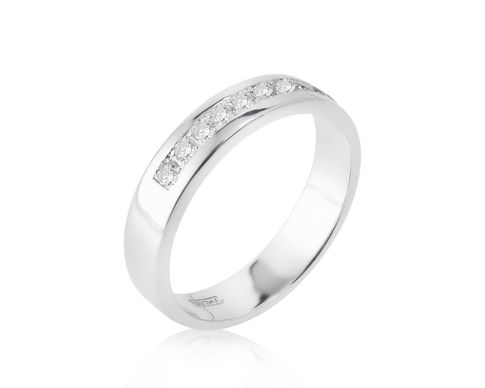 Золотое кольцо с бриллиантами 0.20ct 070623/4