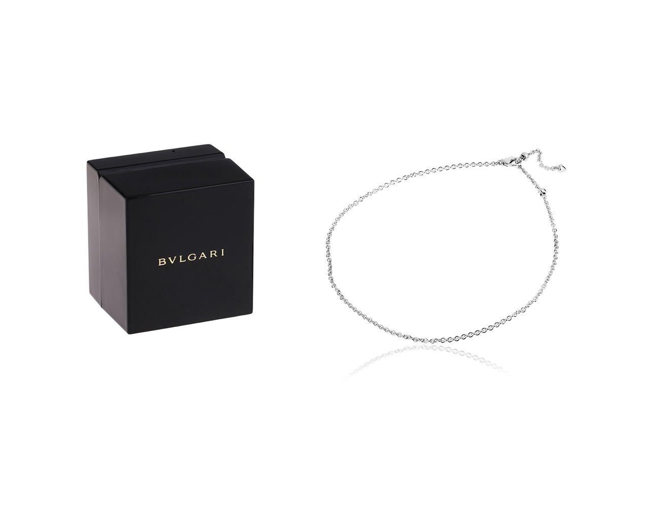 Изысканная золотая цепочка Bvlgari Catene
