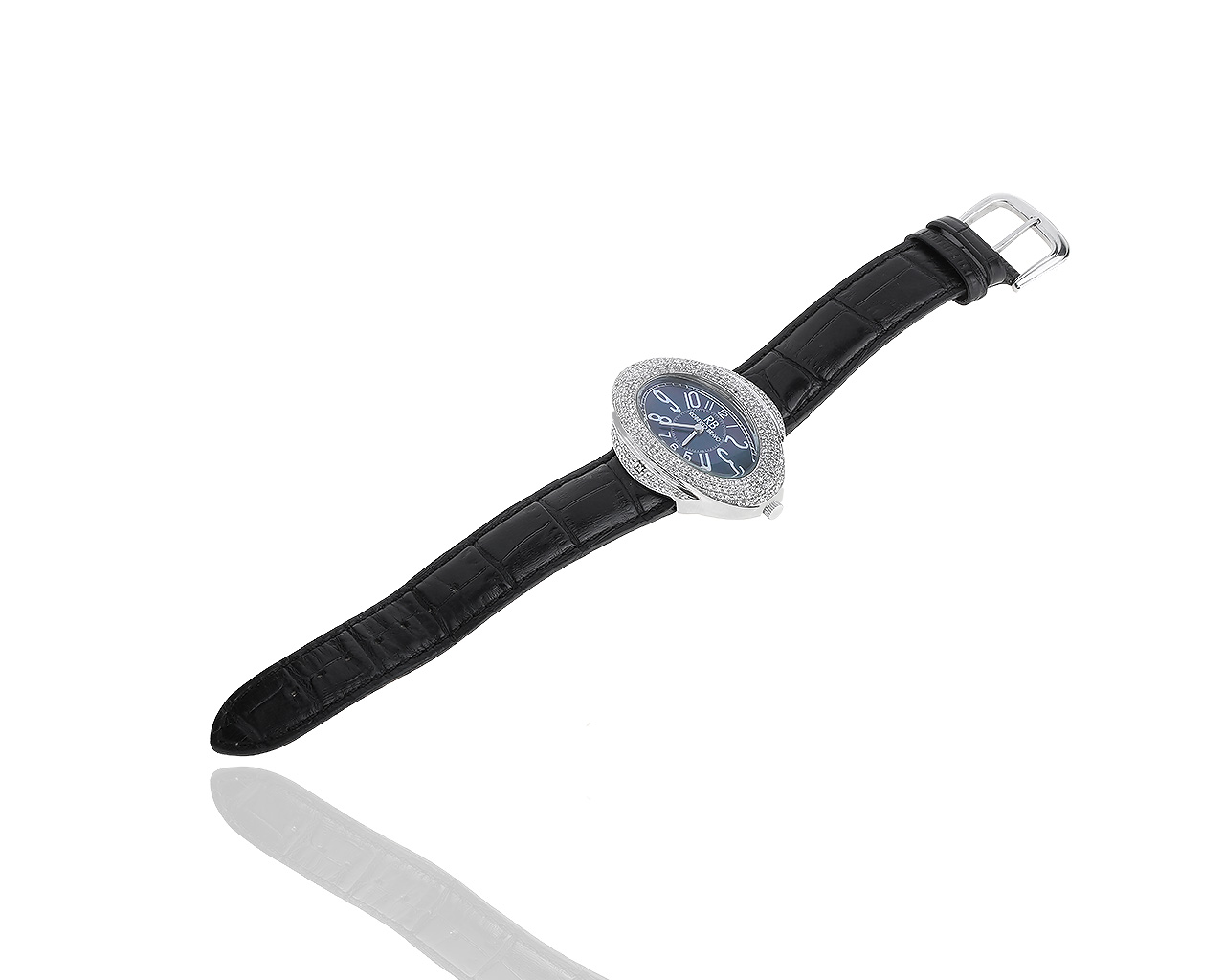 Оригинальные наручные часы с бриллиантами 1.37ct Roberto Bravo