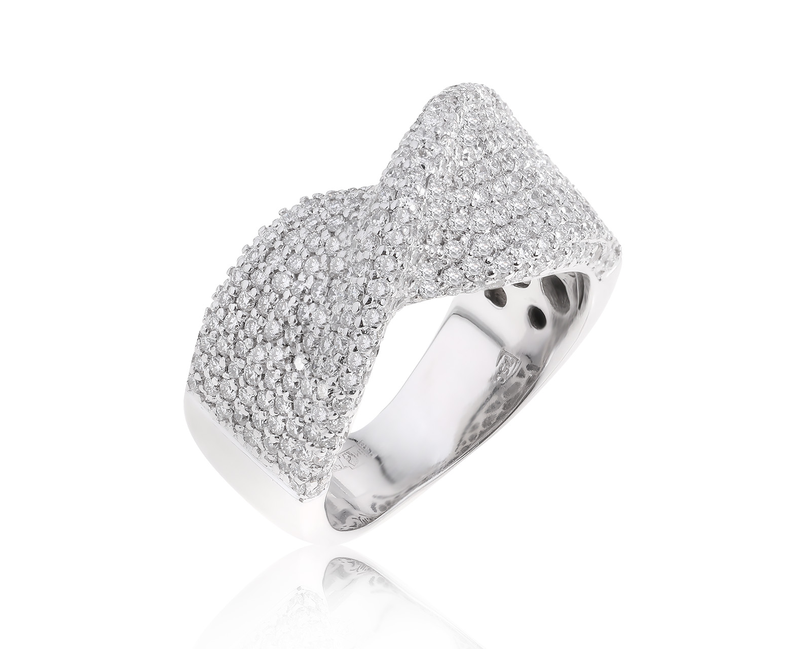 Золотое кольцо с бриллиантами 1.93ct 130624/18