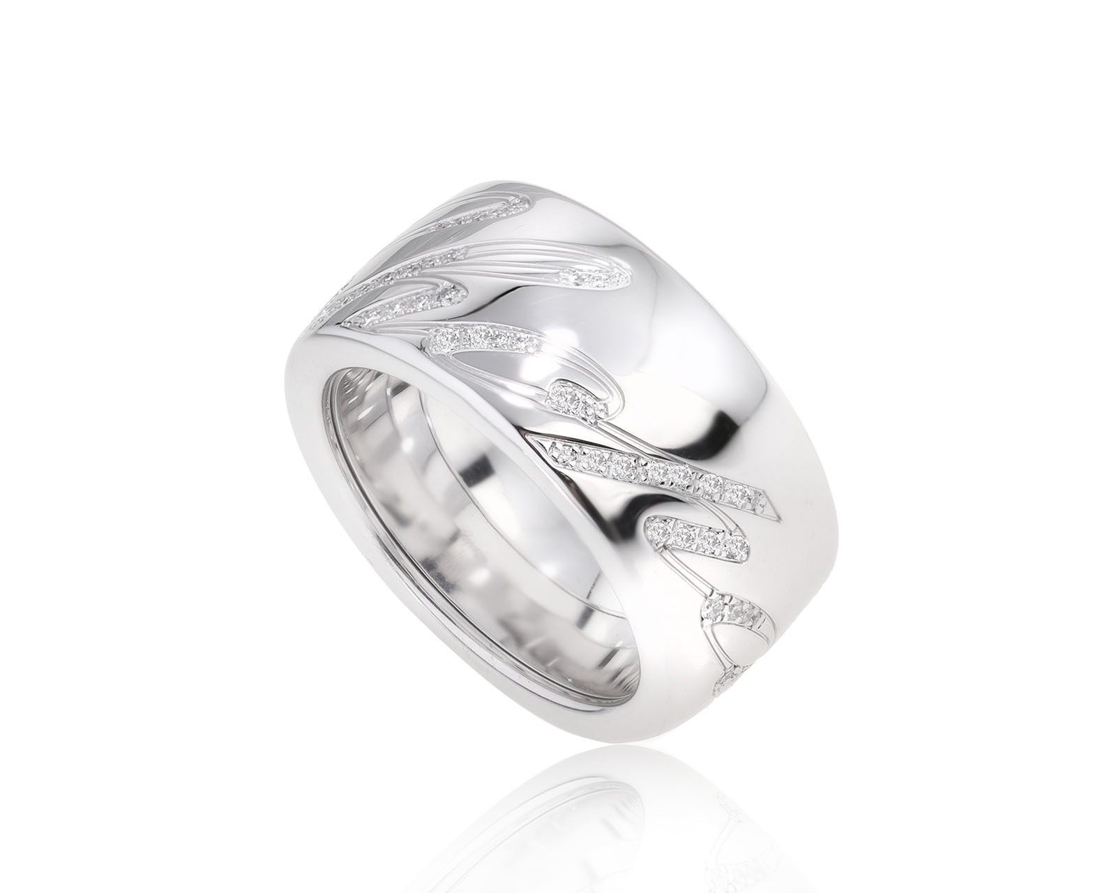 Оригинальное золотое кольцо с бриллиантами 0.27ct Chopard Chopadissimo 160724/12