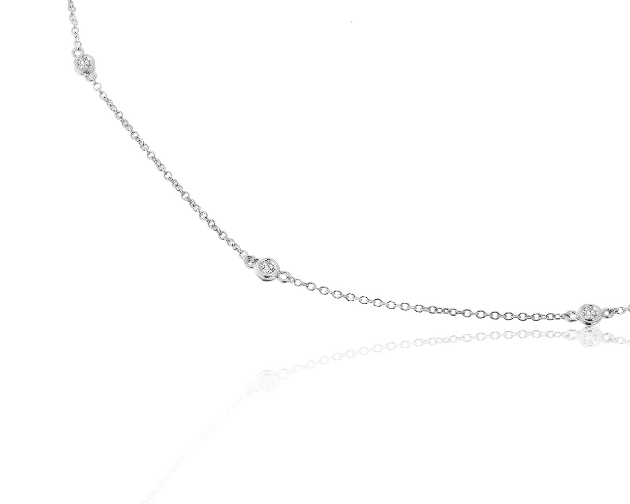 Оригинальная золотая цепь с бриллиантами 0.27ct Carmen 170121/2