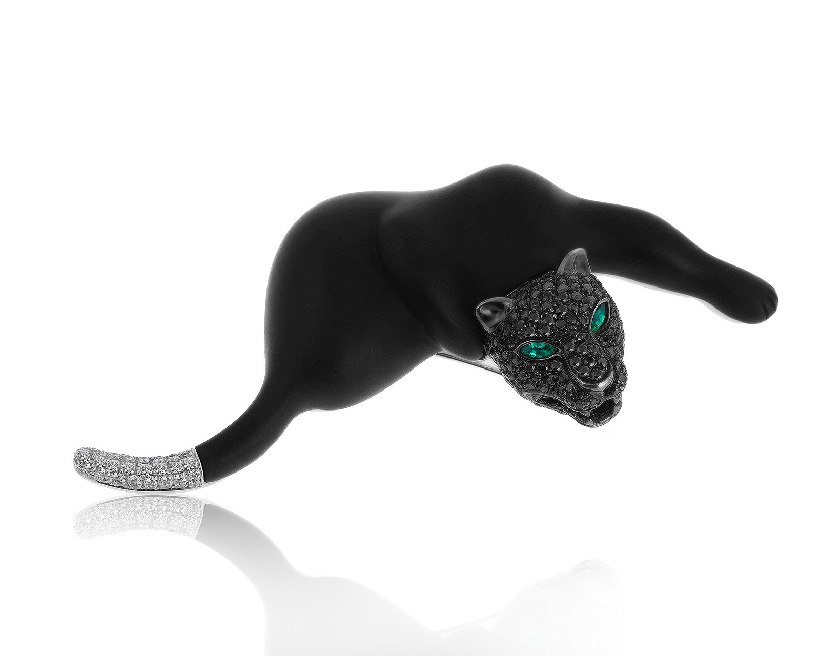 Оригинальная золотая брошь-кулон с бриллиантами 2.70ct Oro Trend