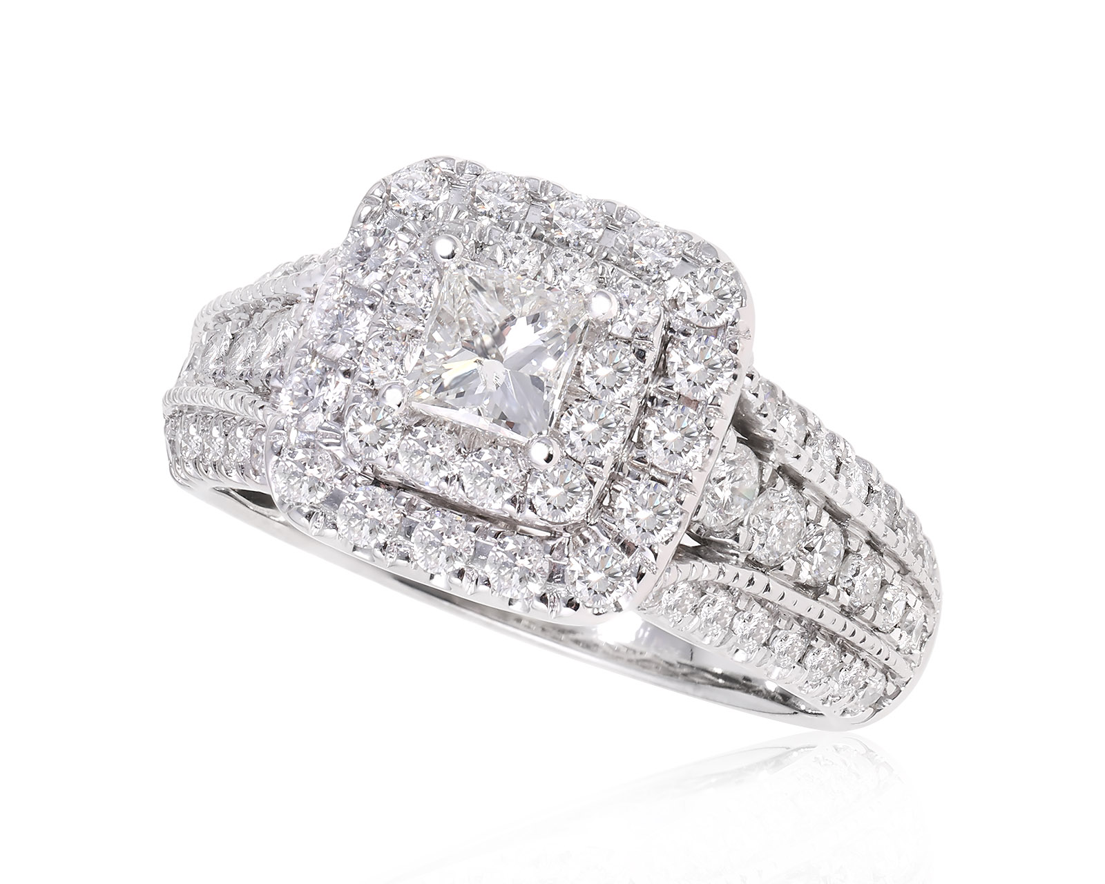 Золотое кольцо с бриллиантами 1.43ct 111024/12