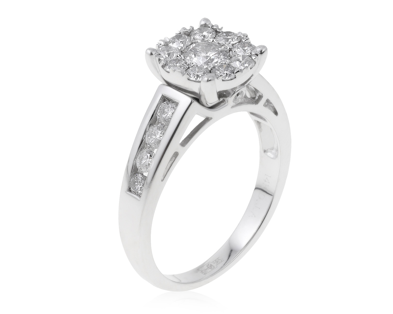 Эксклюзивное золотое кольцо с бриллиантами 1.20ct 070621/5