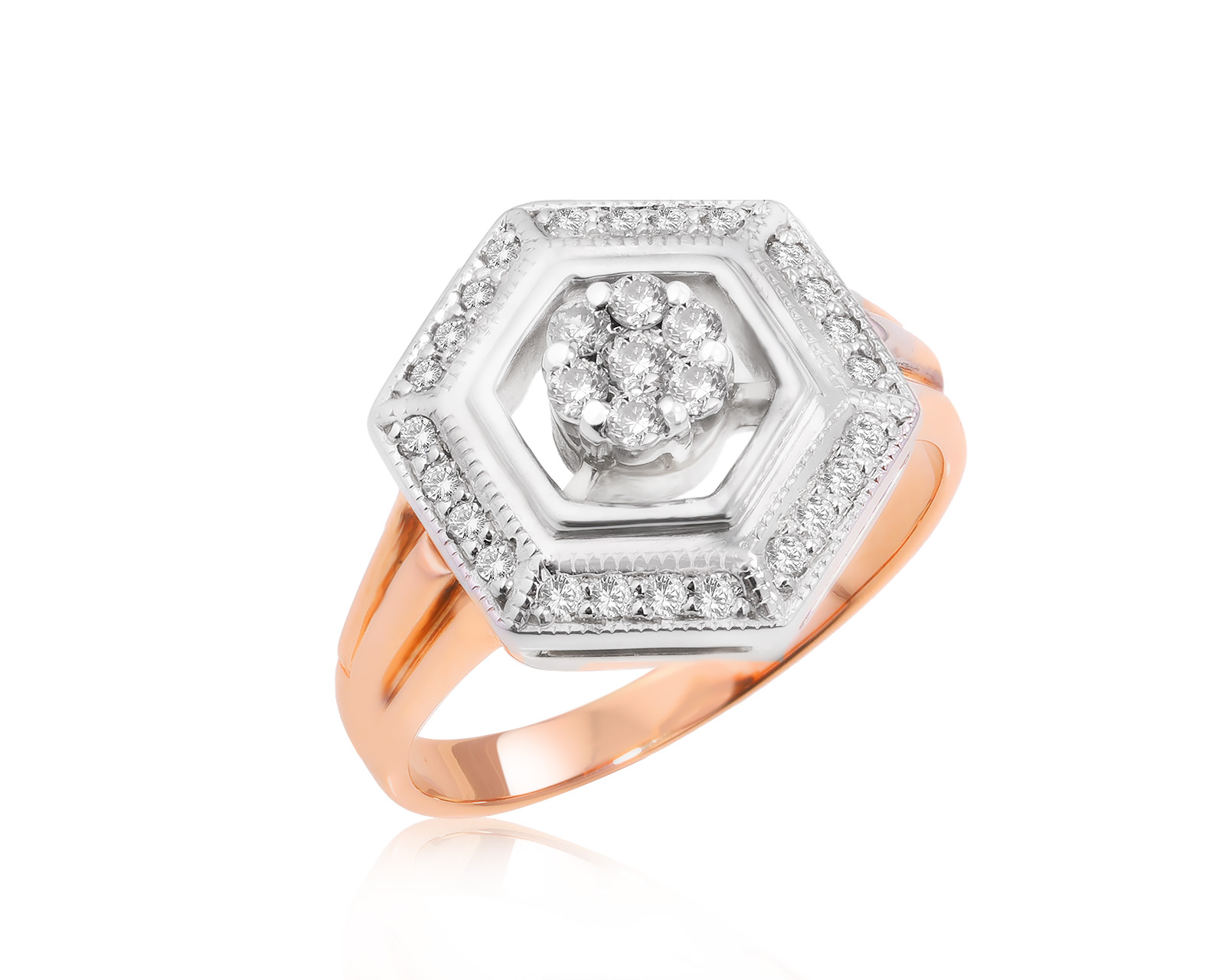 Золотое кольцо с бриллиантами 0.27ct 160624/1 Золотое кольцо с бриллиантами 0.27ct 160624/1