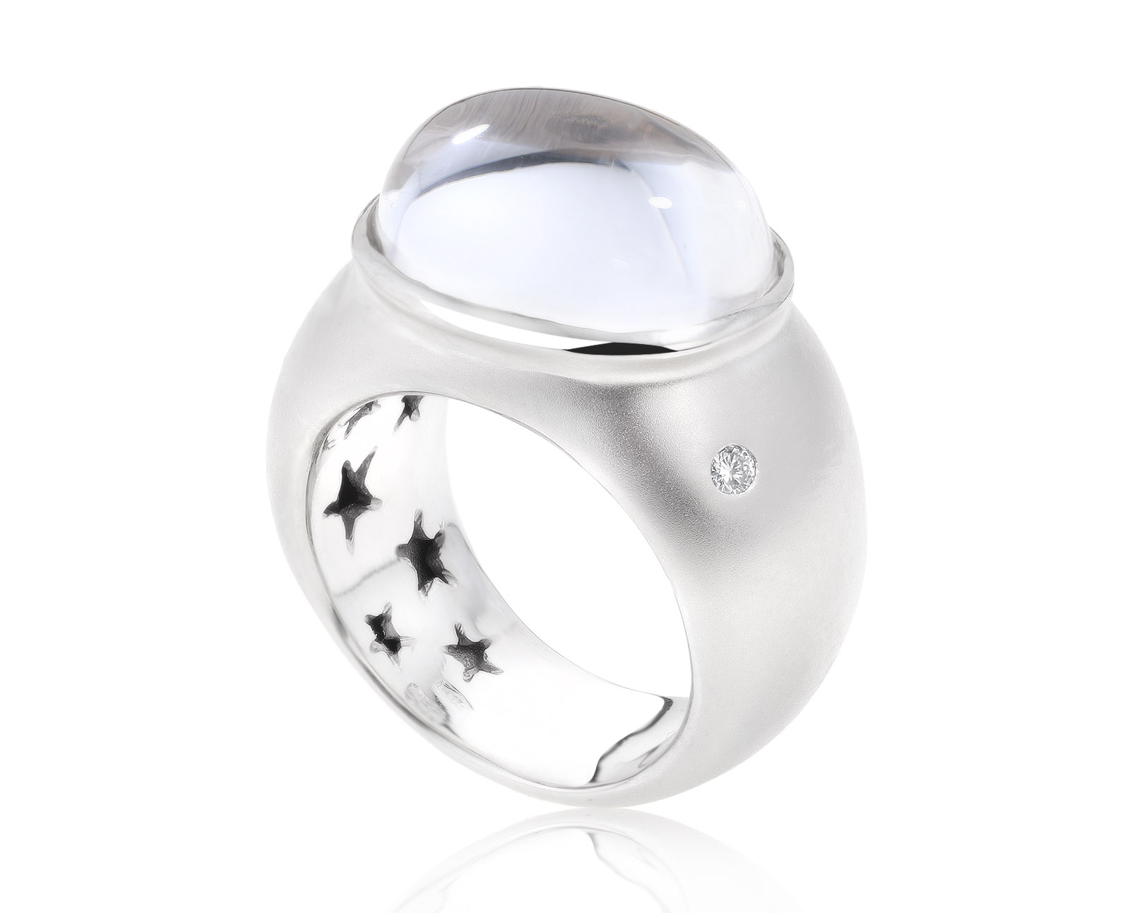 Оригинальное золотое кольцо с кварцем 8.00ct H.Stern Justine 290721/7 Оригинальное золотое кольцо с кварцем 8.00ct H.Stern Justine 290721/7