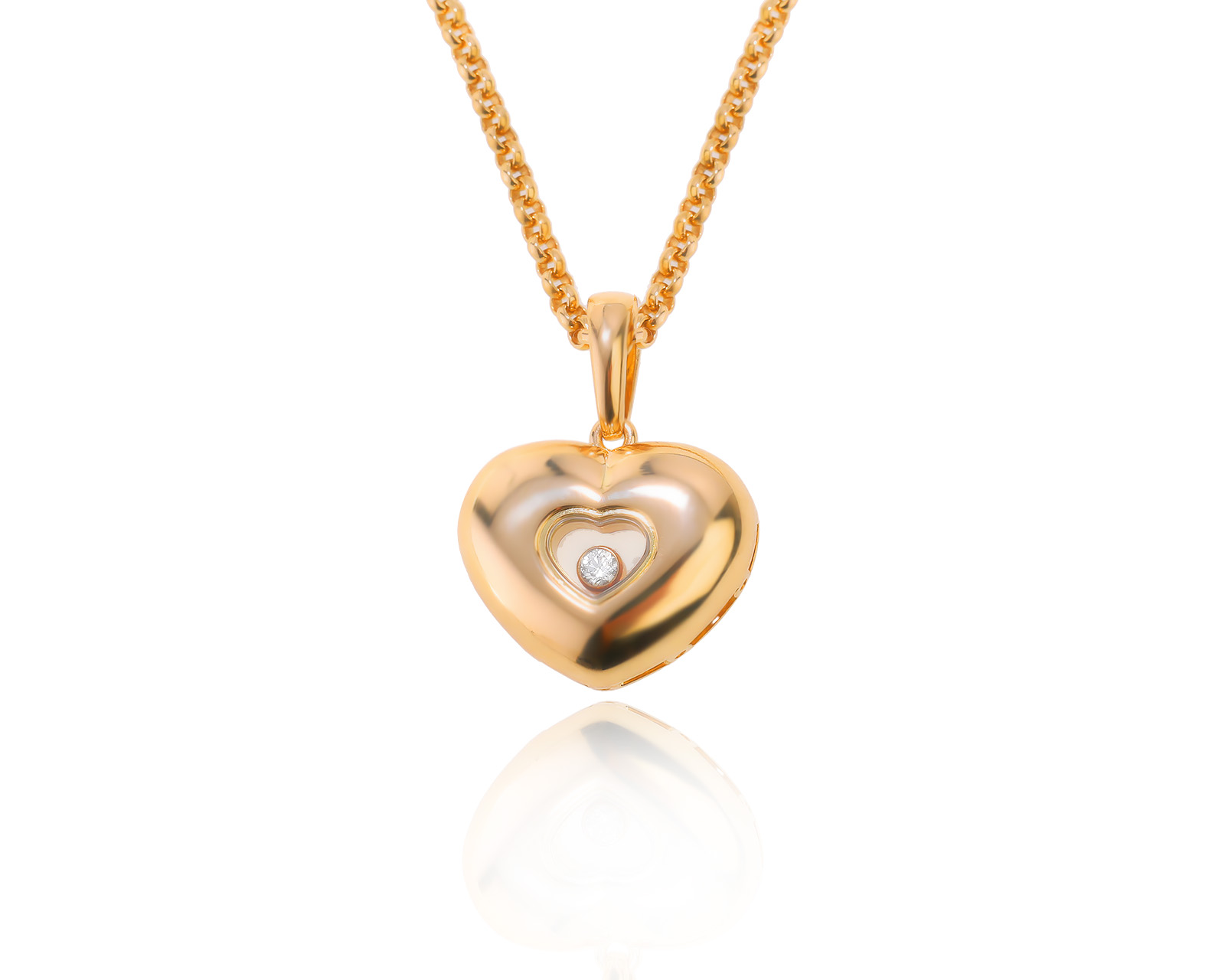 Оригинальный золотой кулон Chopard Happy Diamonds 220923/2 Оригинальный золотой кулон Chopard Happy Diamonds 220923/2