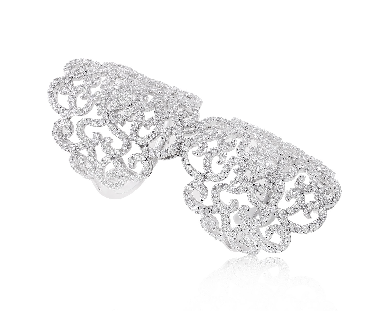 Великолепное золотое кольцо с бриллиантами 2.48ct 301122/1