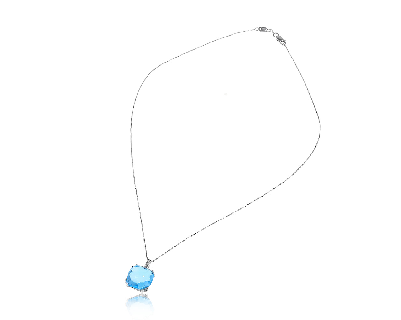 Оригинальный золотой кулон с топазом 13.95ct Kiara