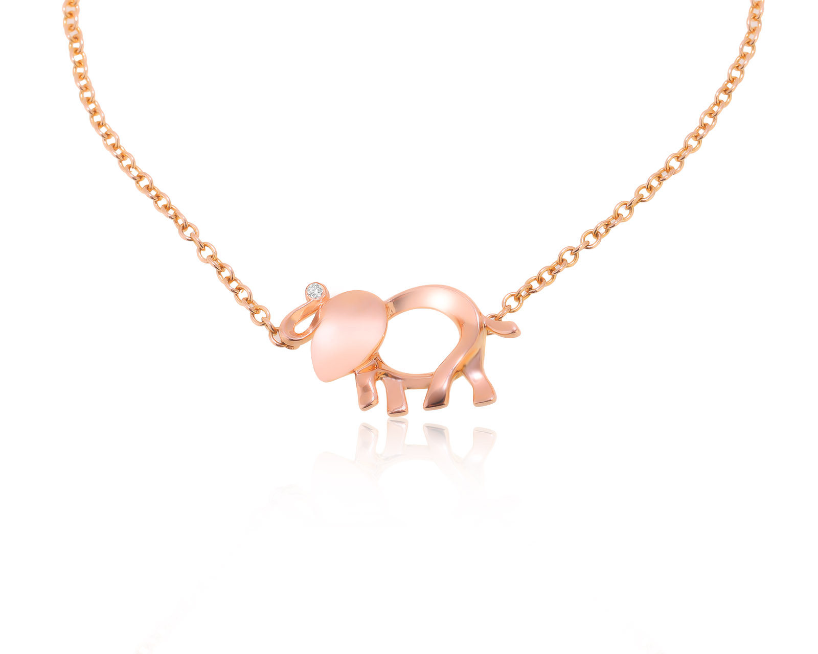 Оригинальный золотой браслет Tiffany&Co Elefant