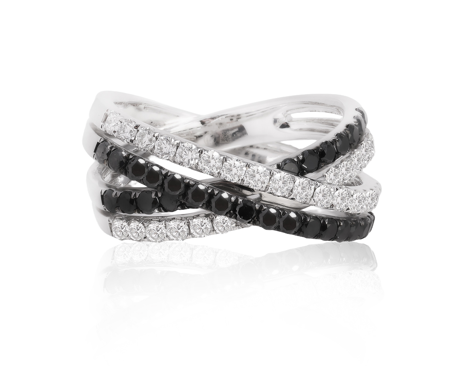 Золотое кольцо с бриллиантами 1.19ct